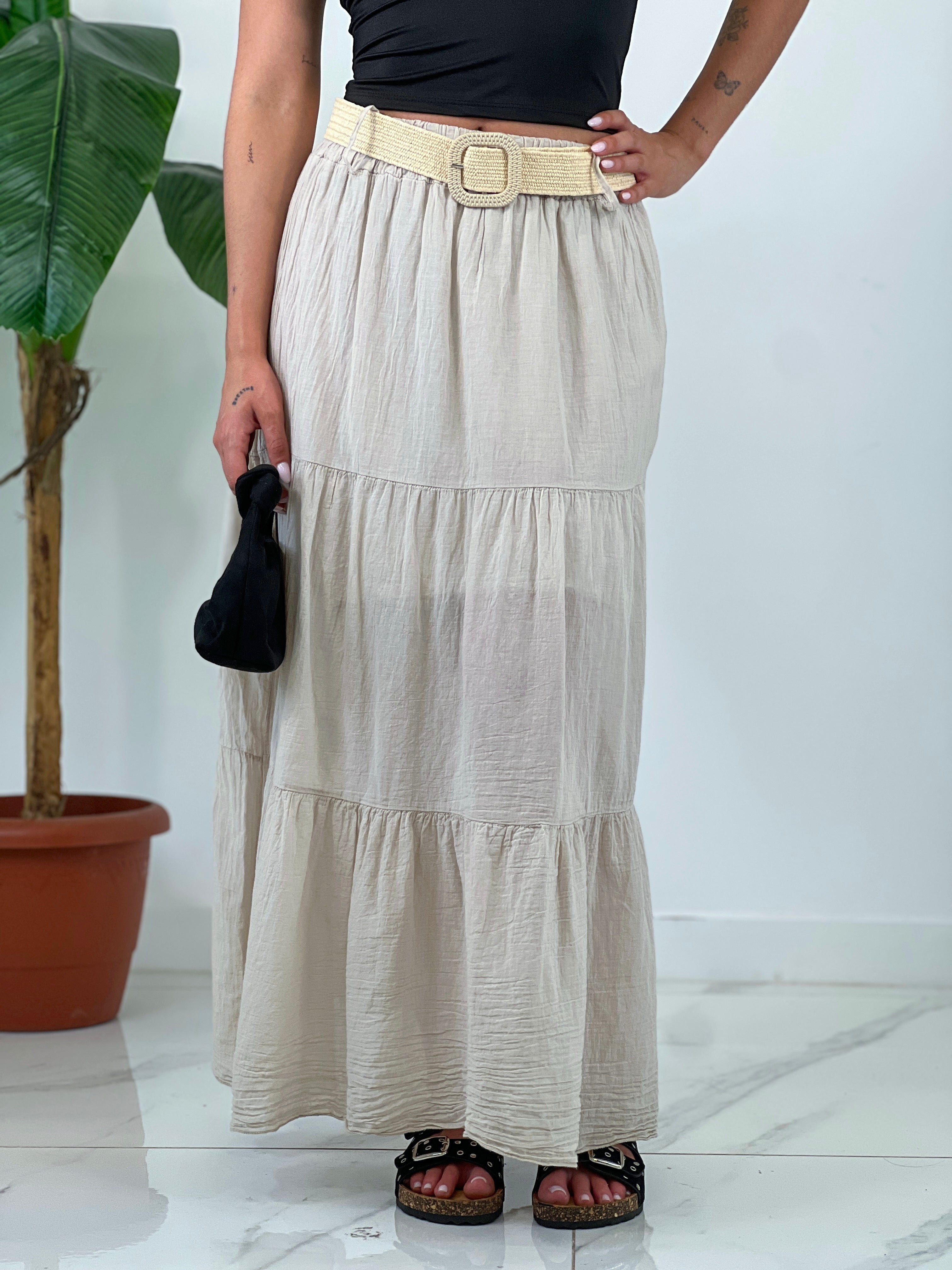 Faldilla rústica de cotó