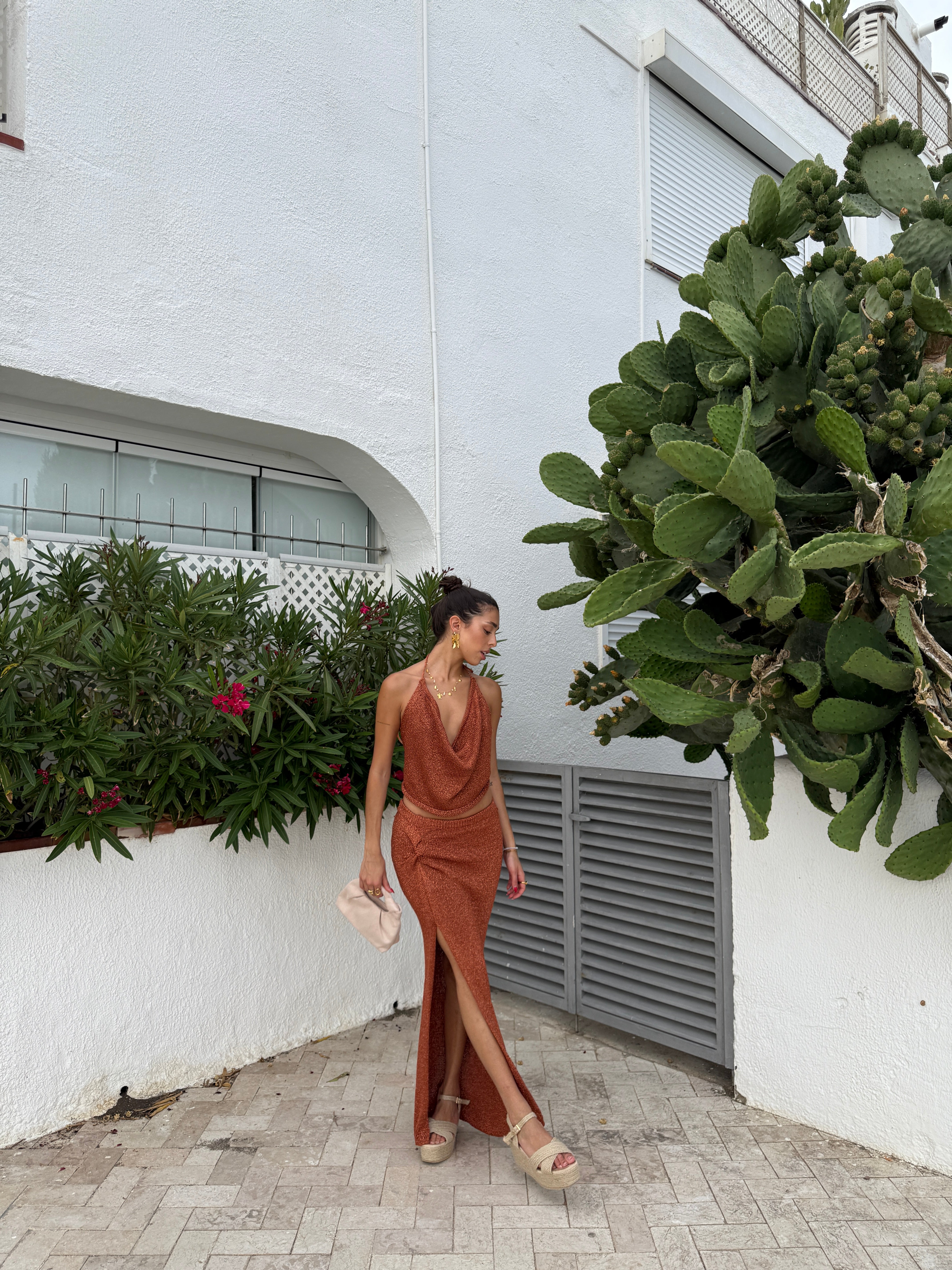 Conjunto punto lurex Arun