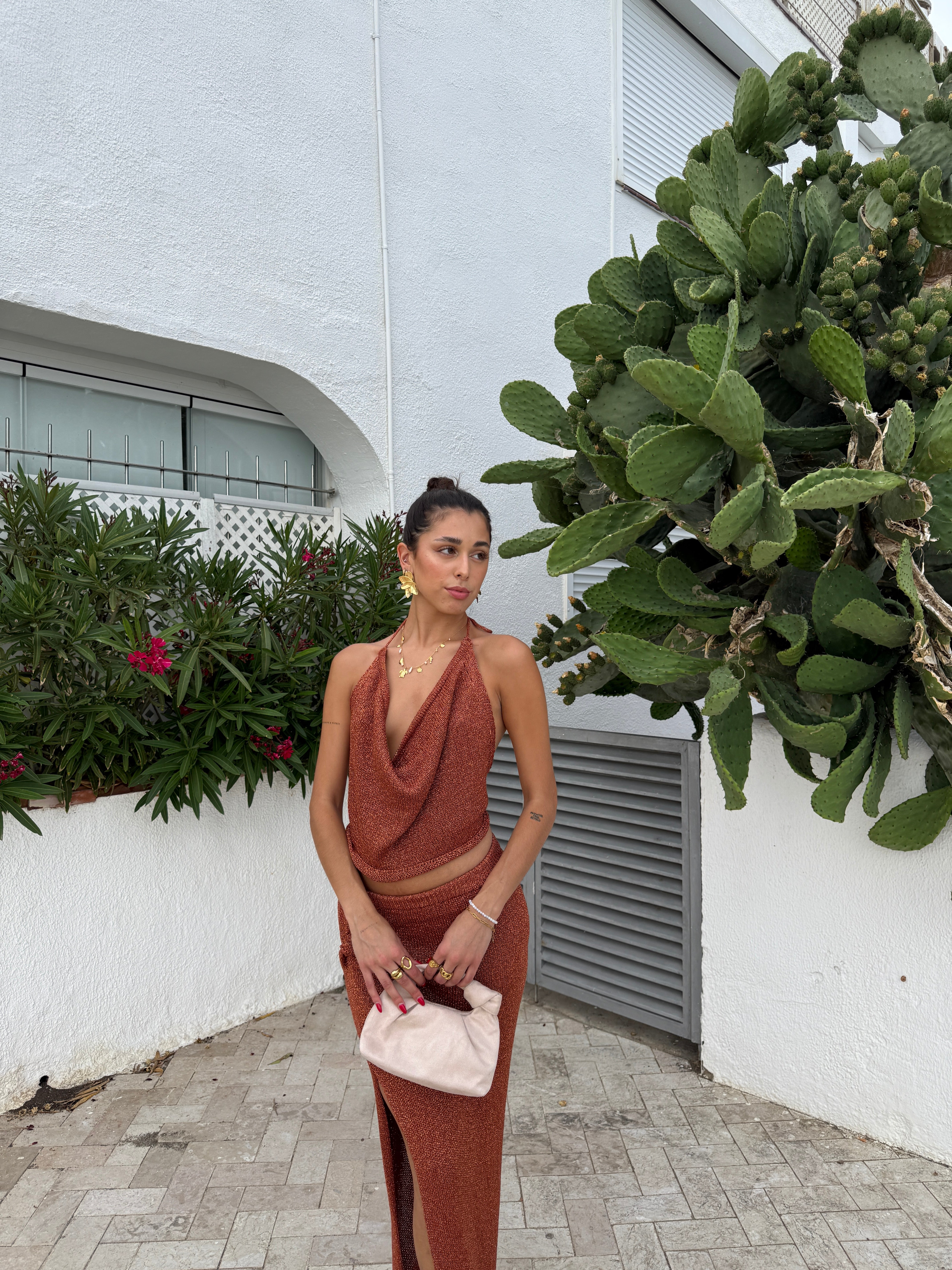 Conjunto punto lurex Arun