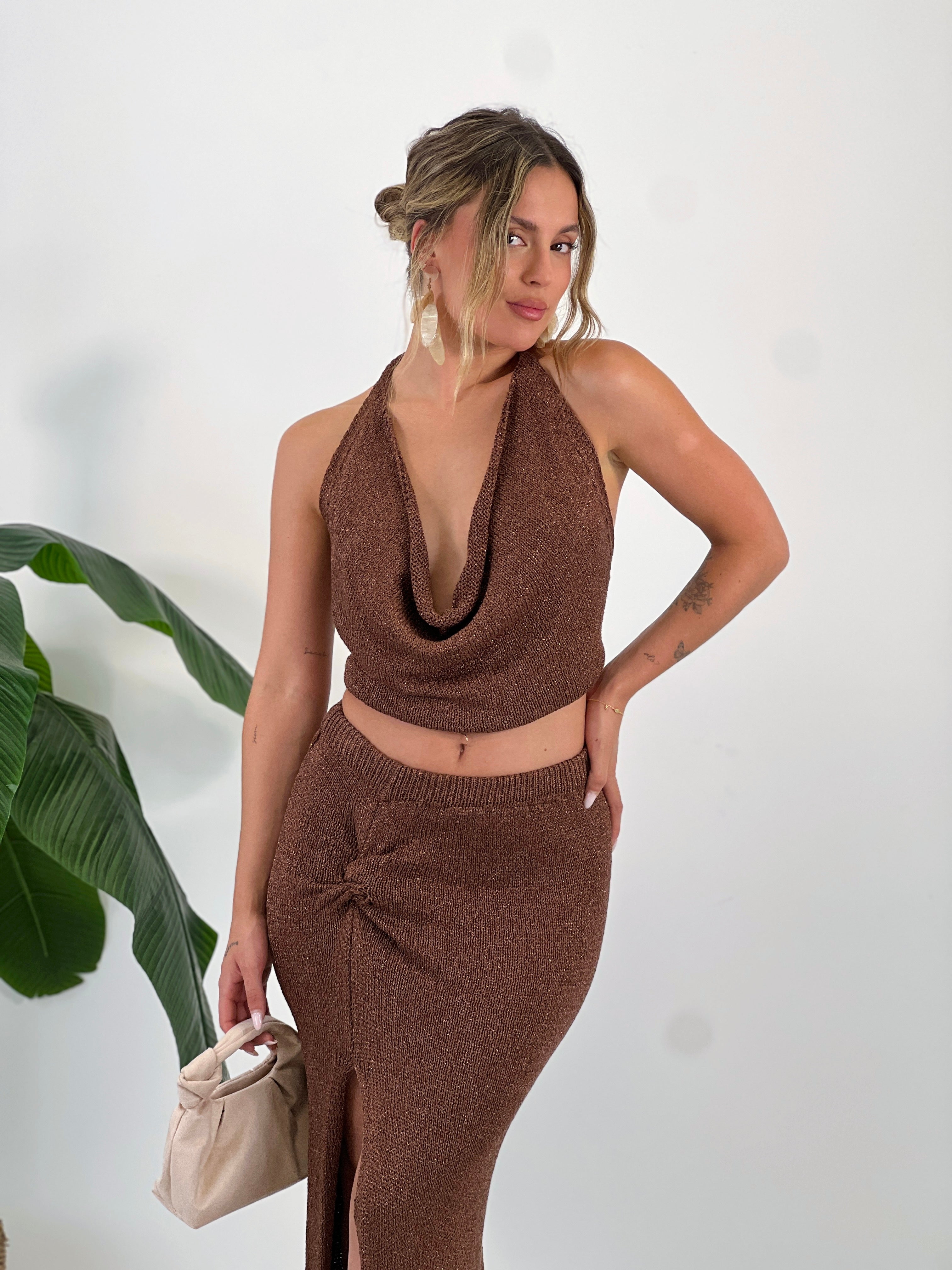 Conjunto punto lurex Arun