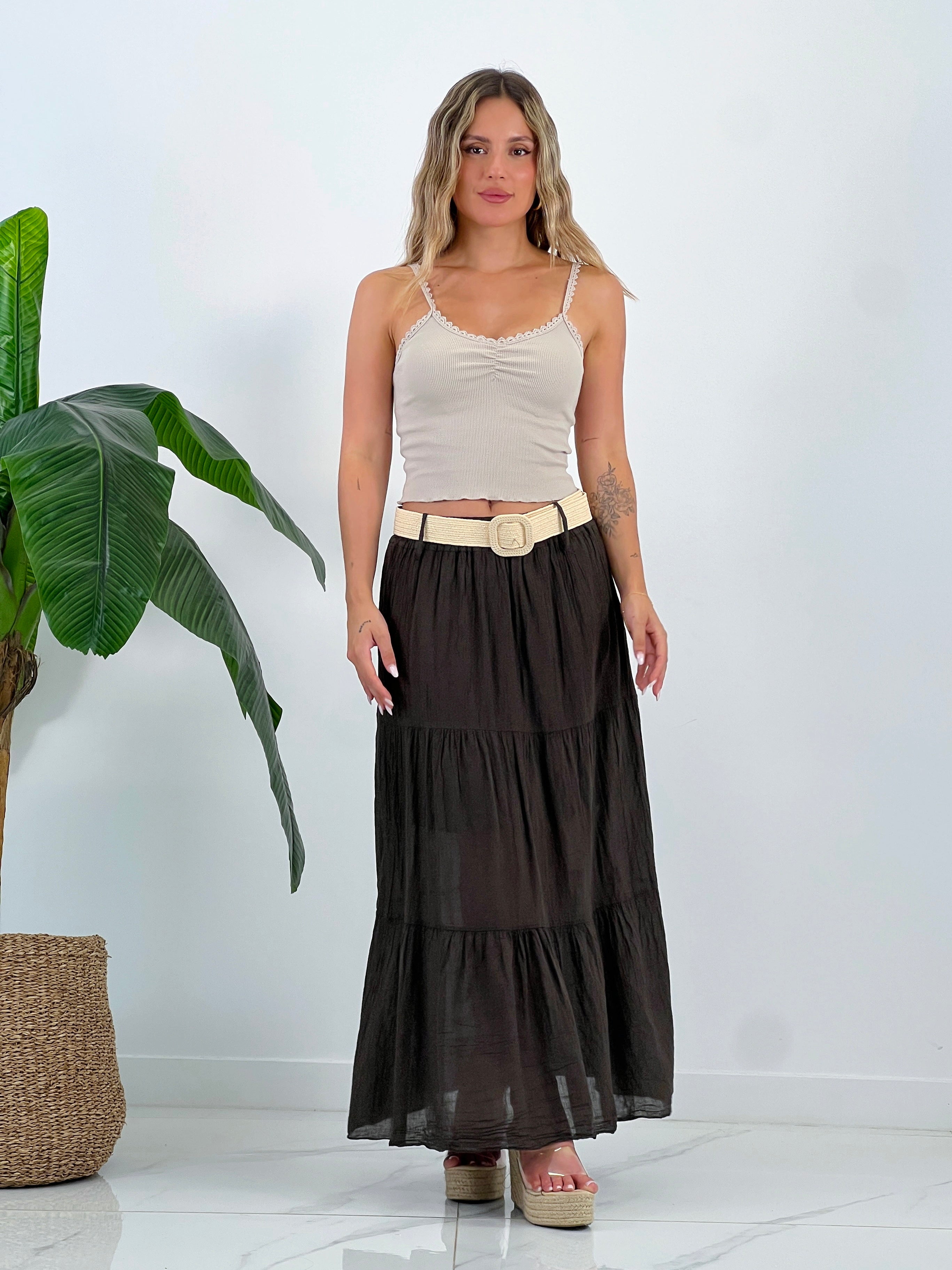 Faldilla rústica de cotó