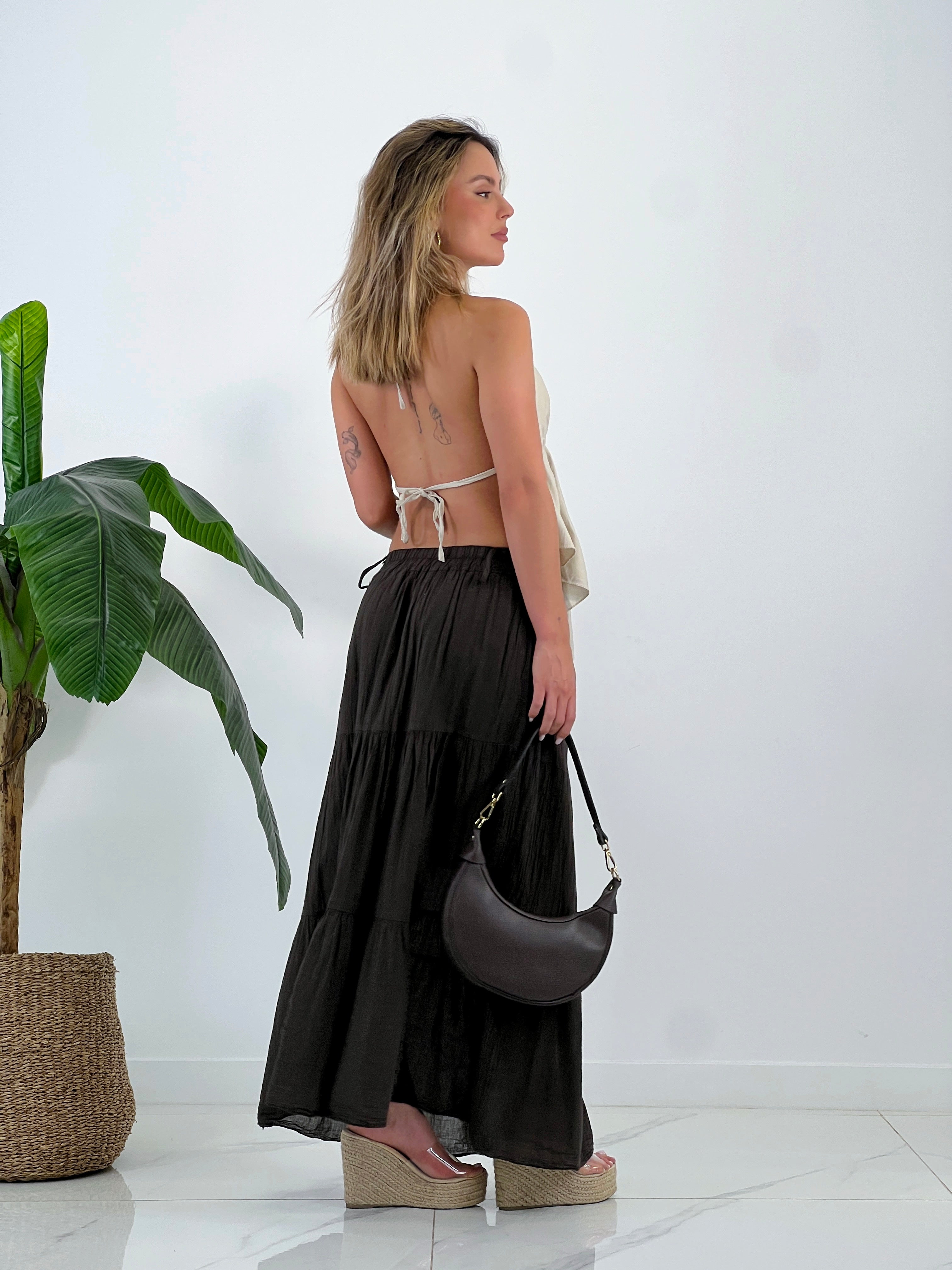 Faldilla rústica de cotó