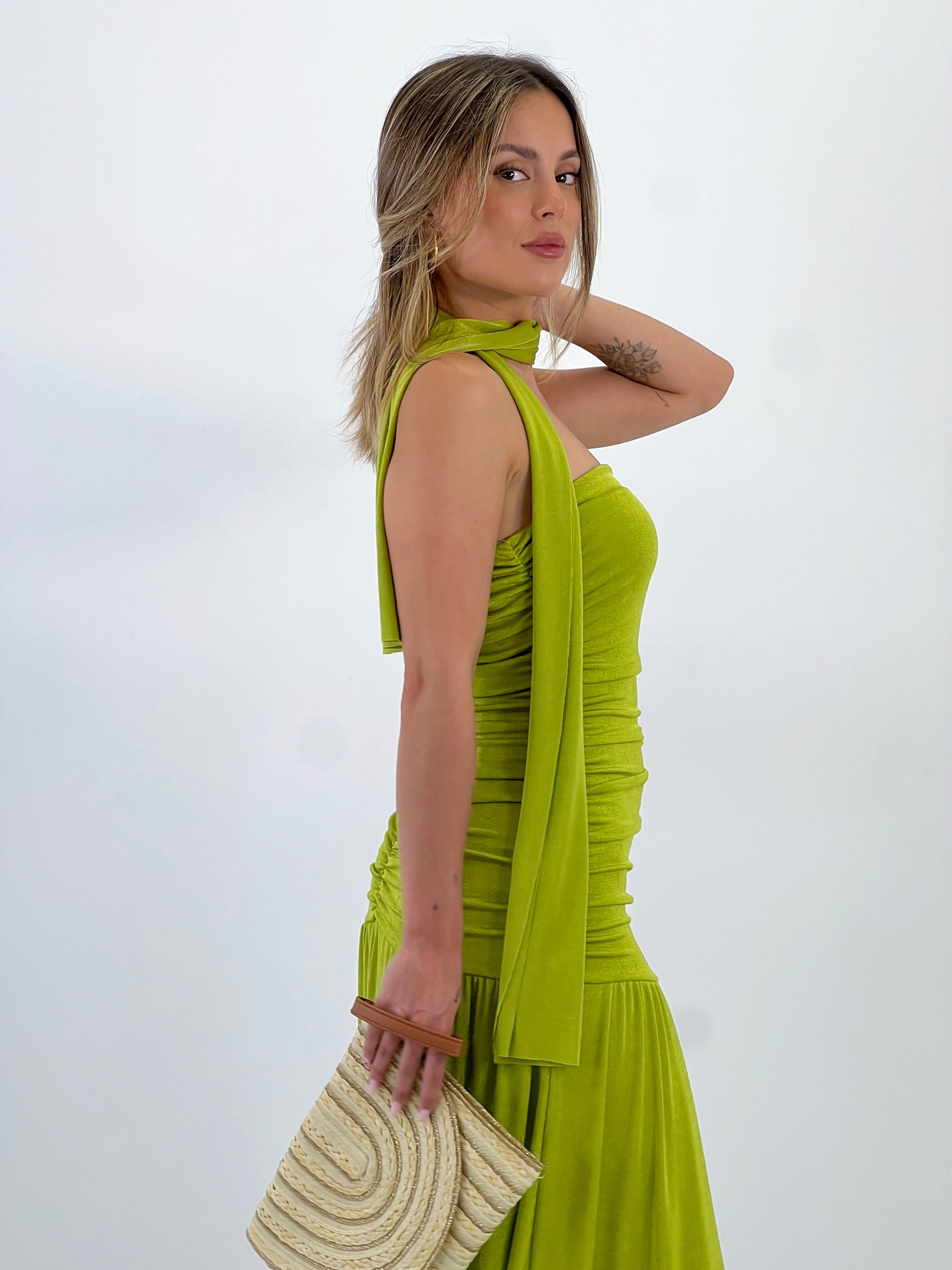 Sac à main lignes raphia