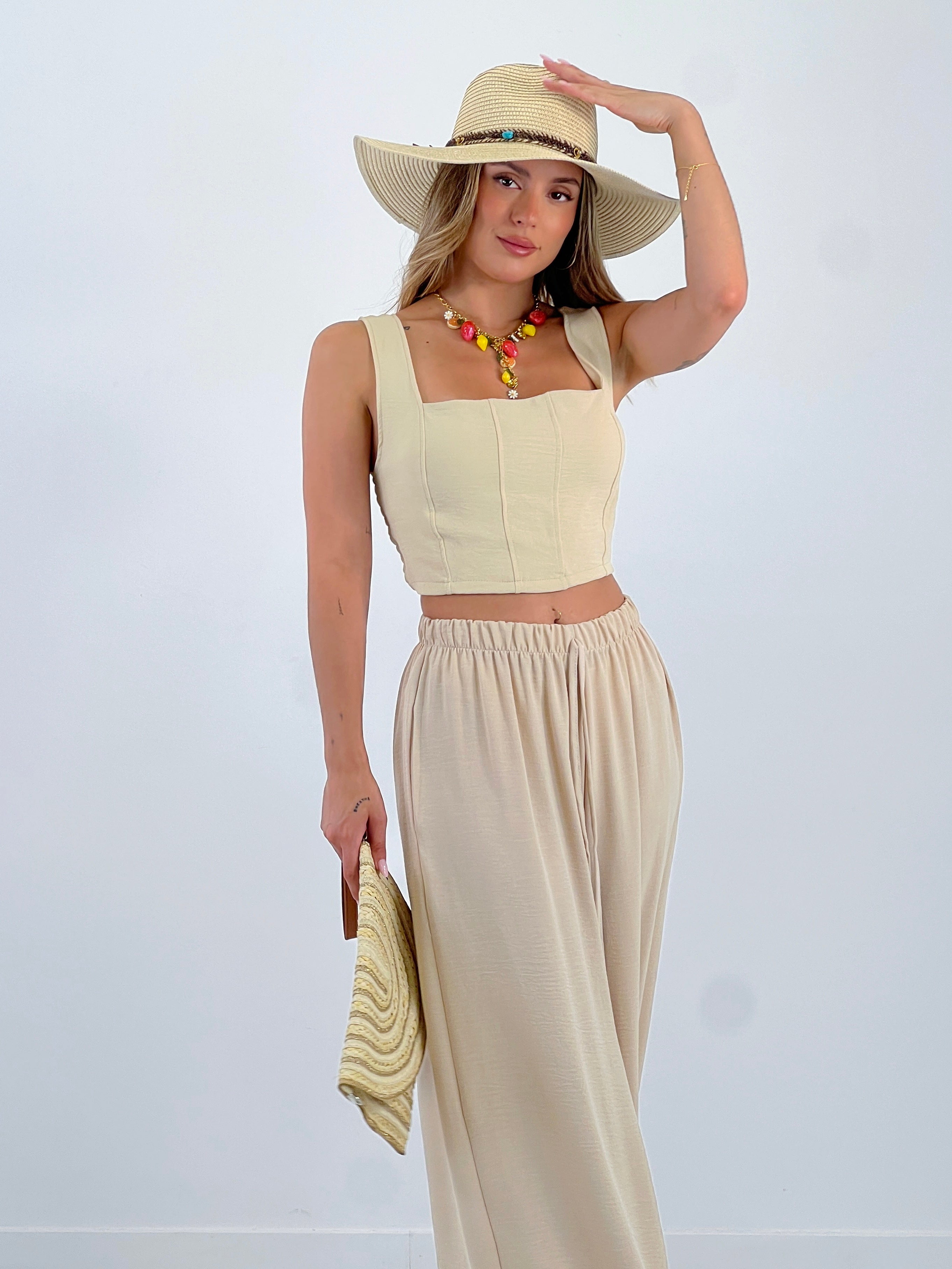 Conjunto top pantalón Cristina