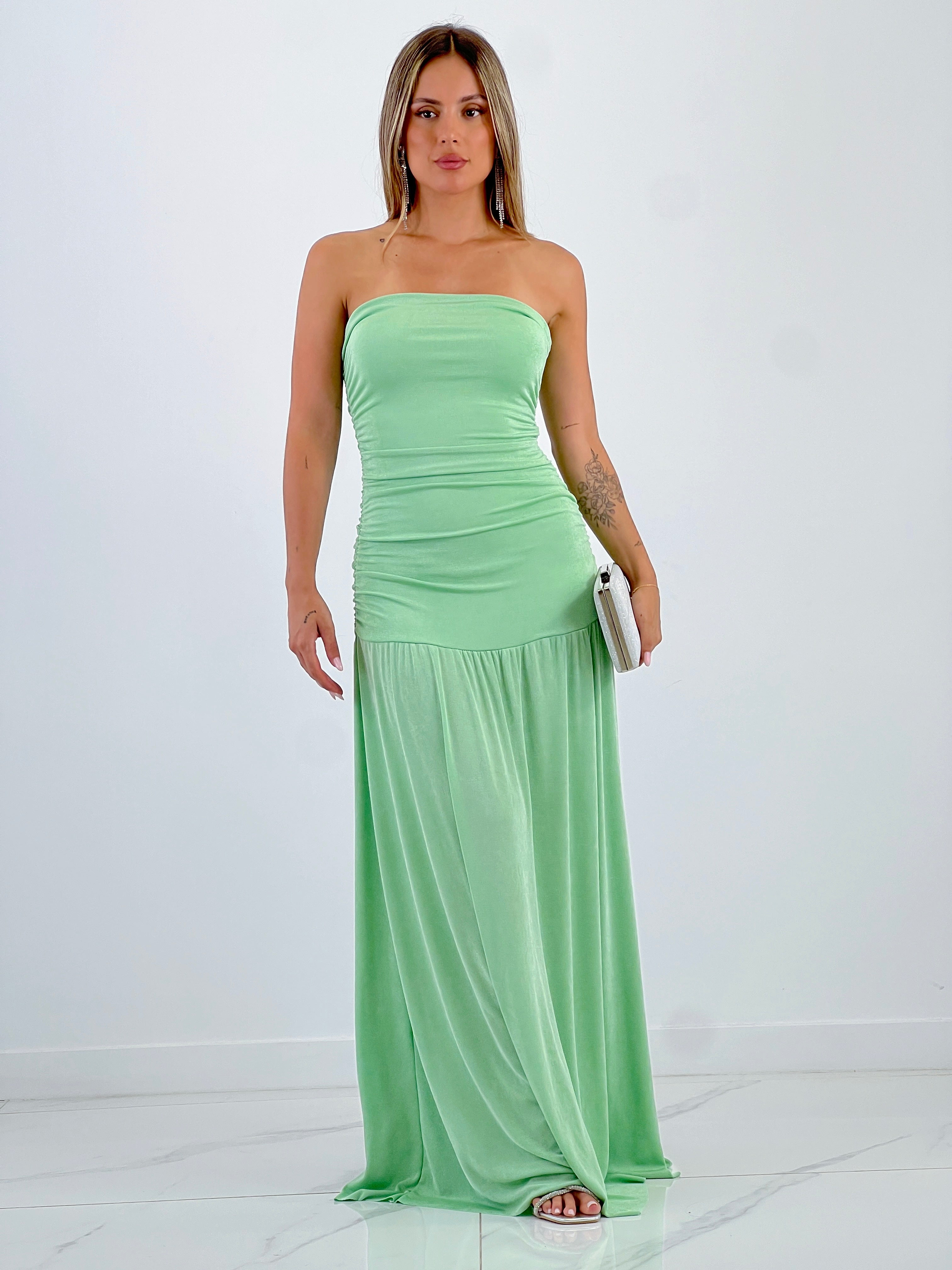 Vestido volantes fular Marina