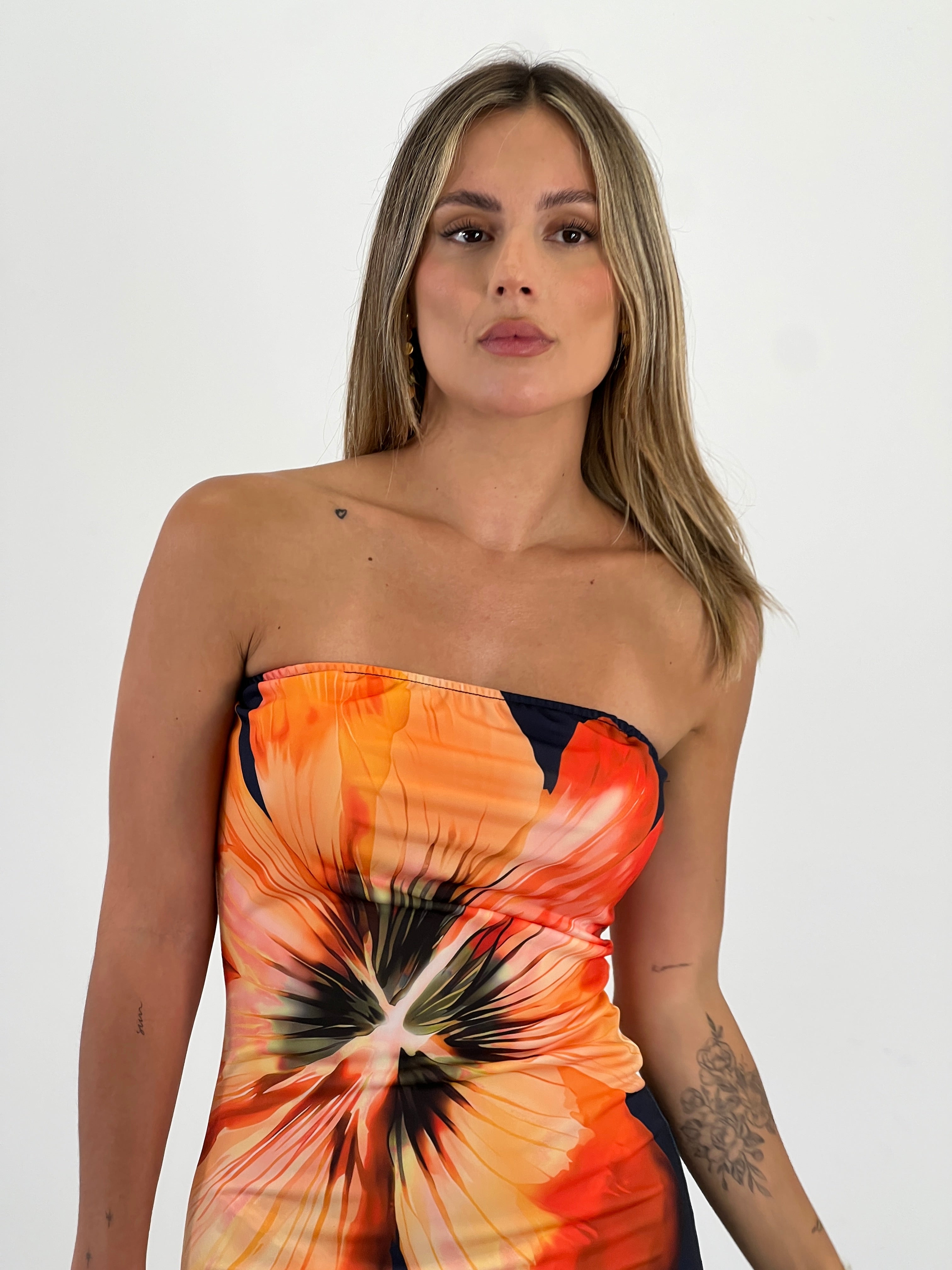 Vestido estampado Florencia