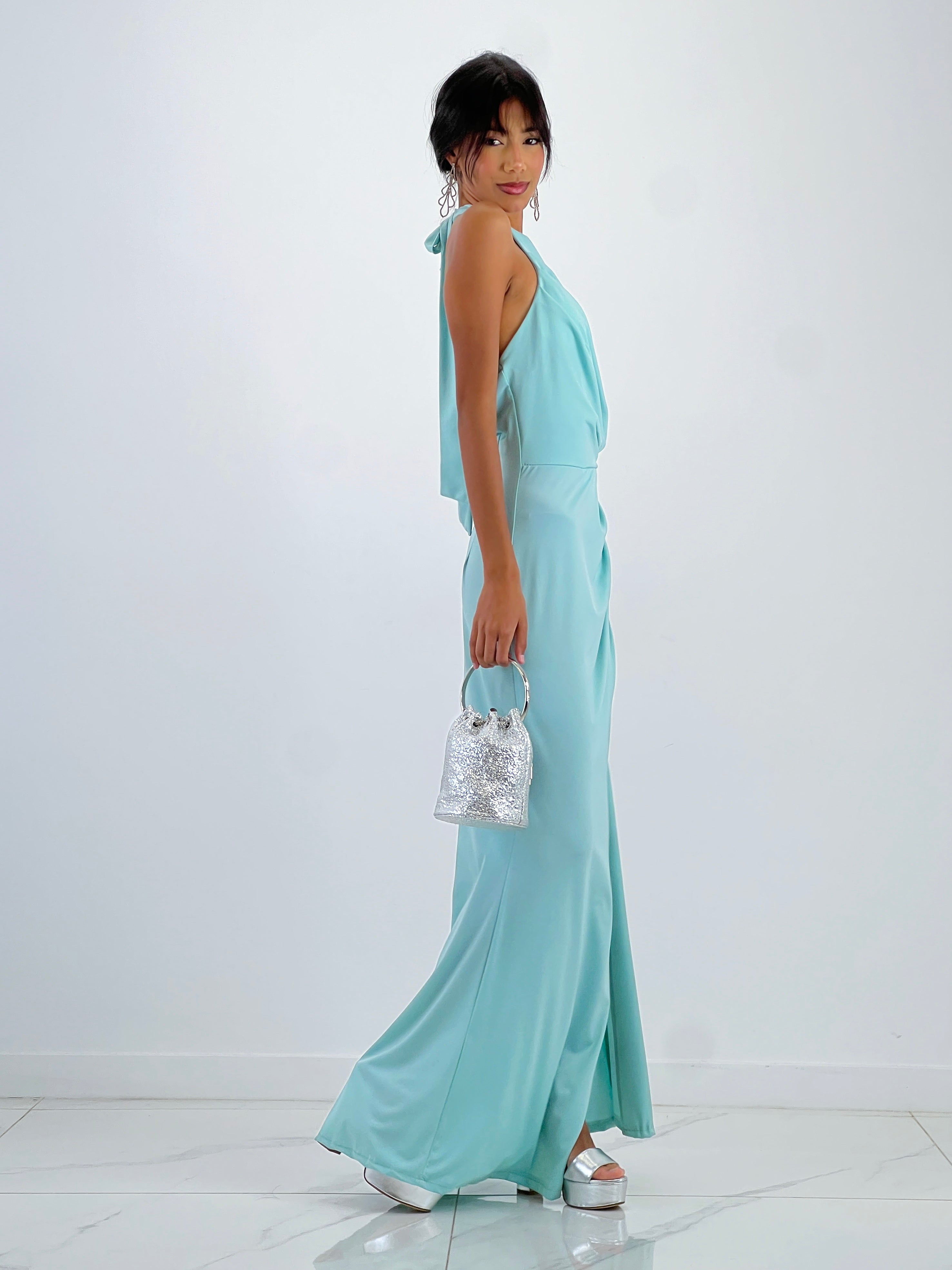 Vestido halter Rebeca