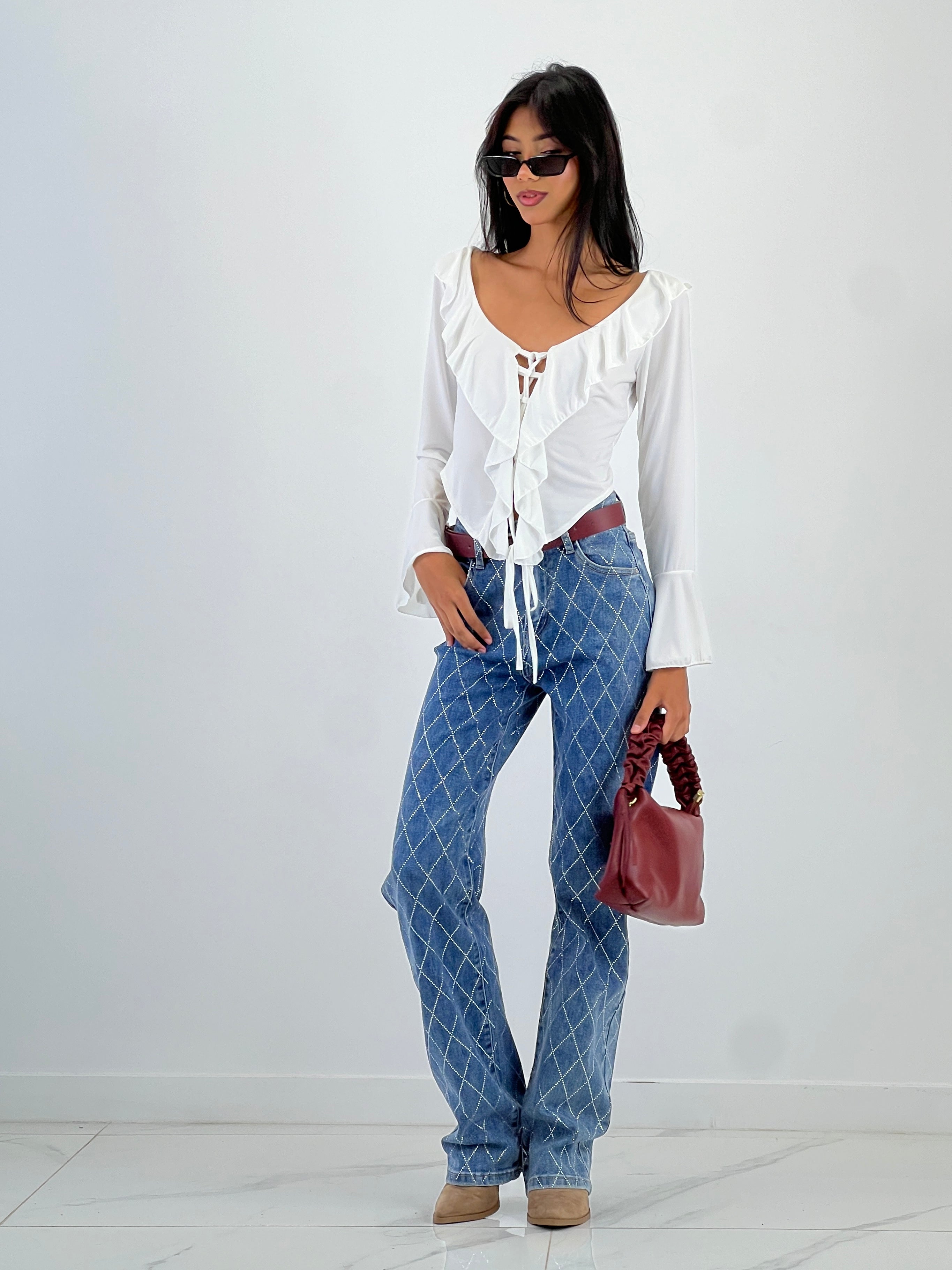 Camisa licra volante