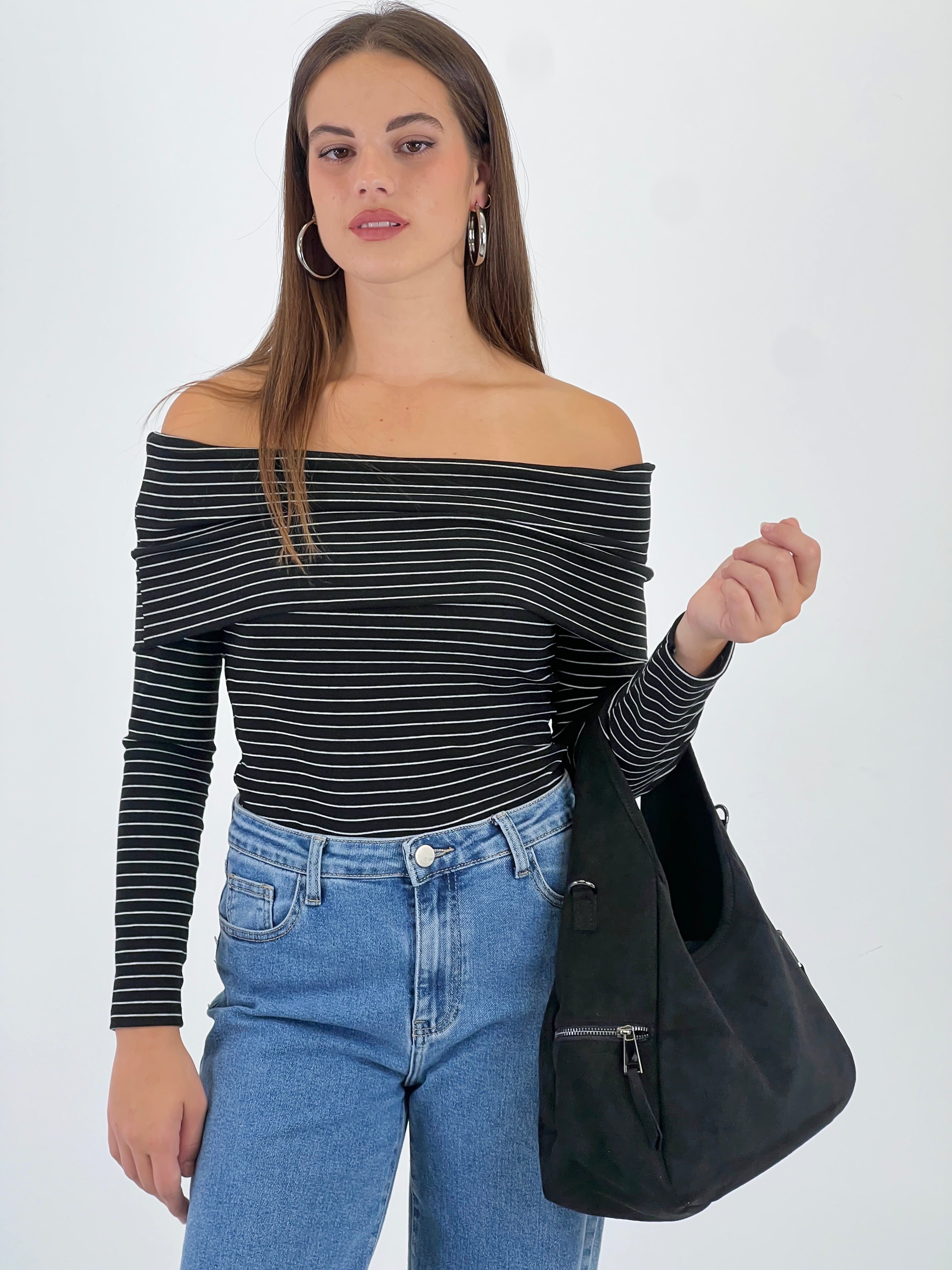 Bolso de hombro cremalleras