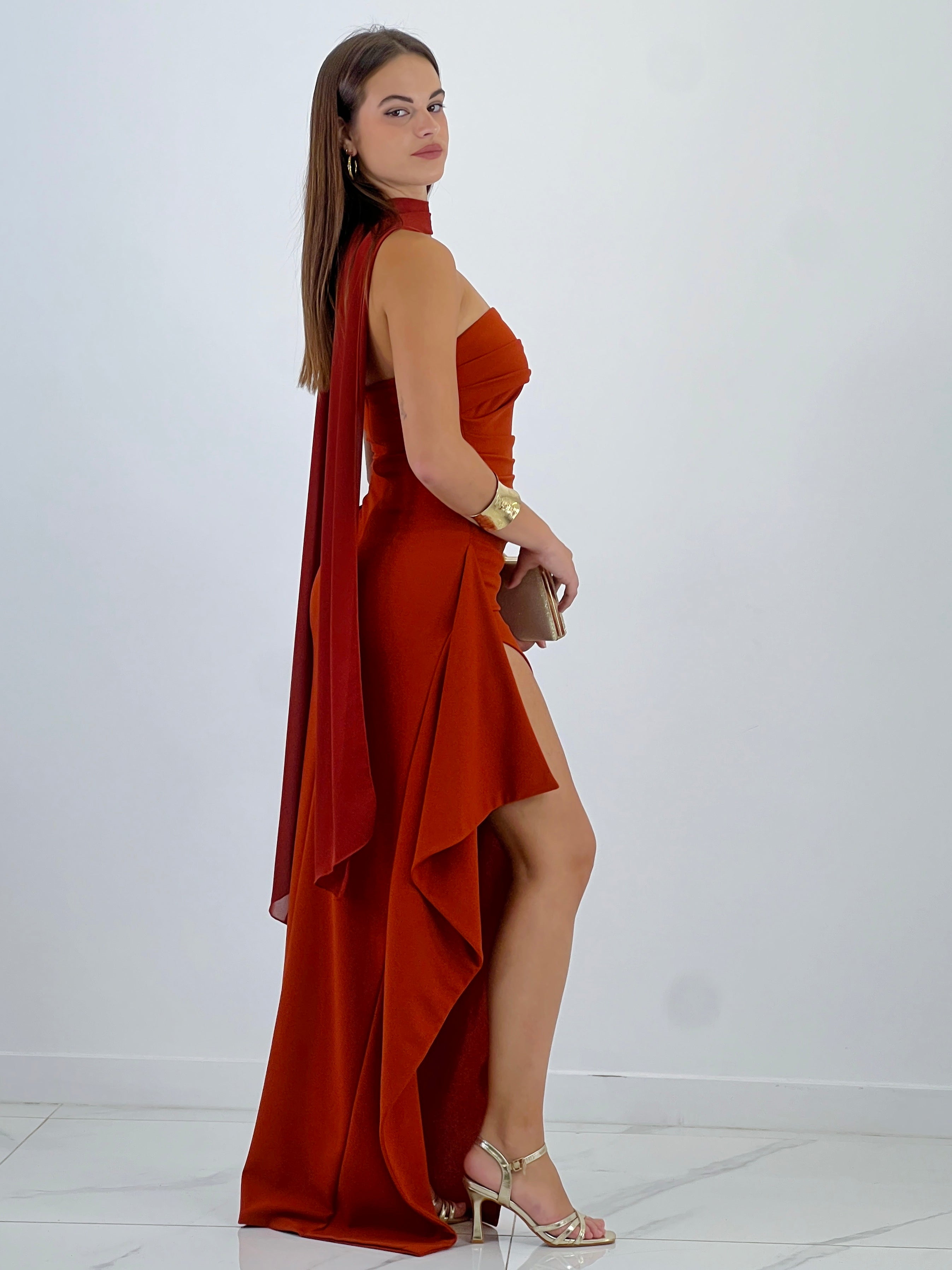 Vestido palabra de honor Venus