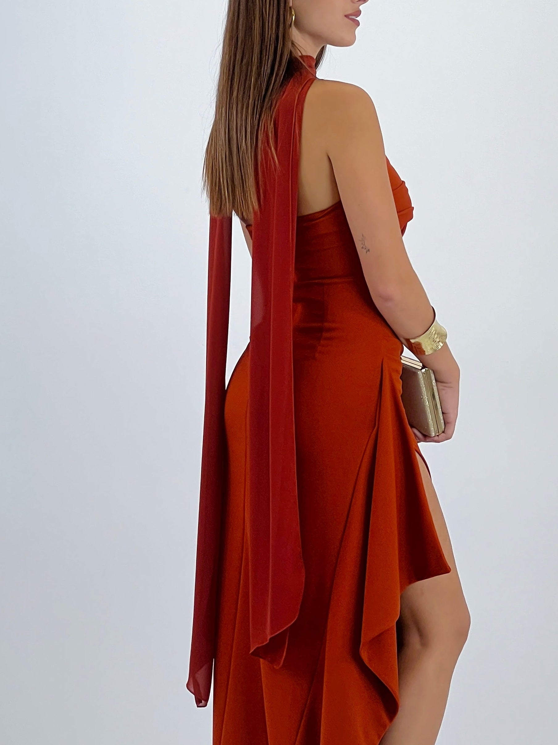 Vestido palabra de honor Venus