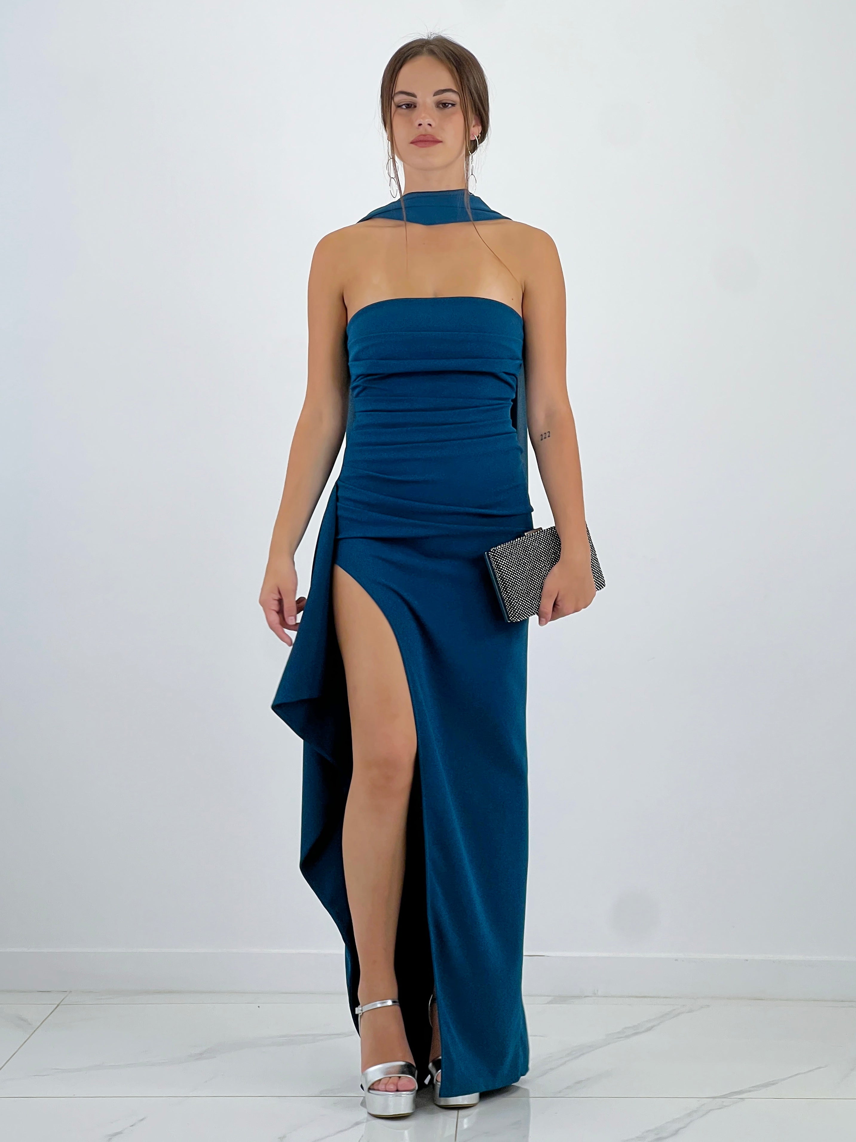 Vestido palabra de honor Venus