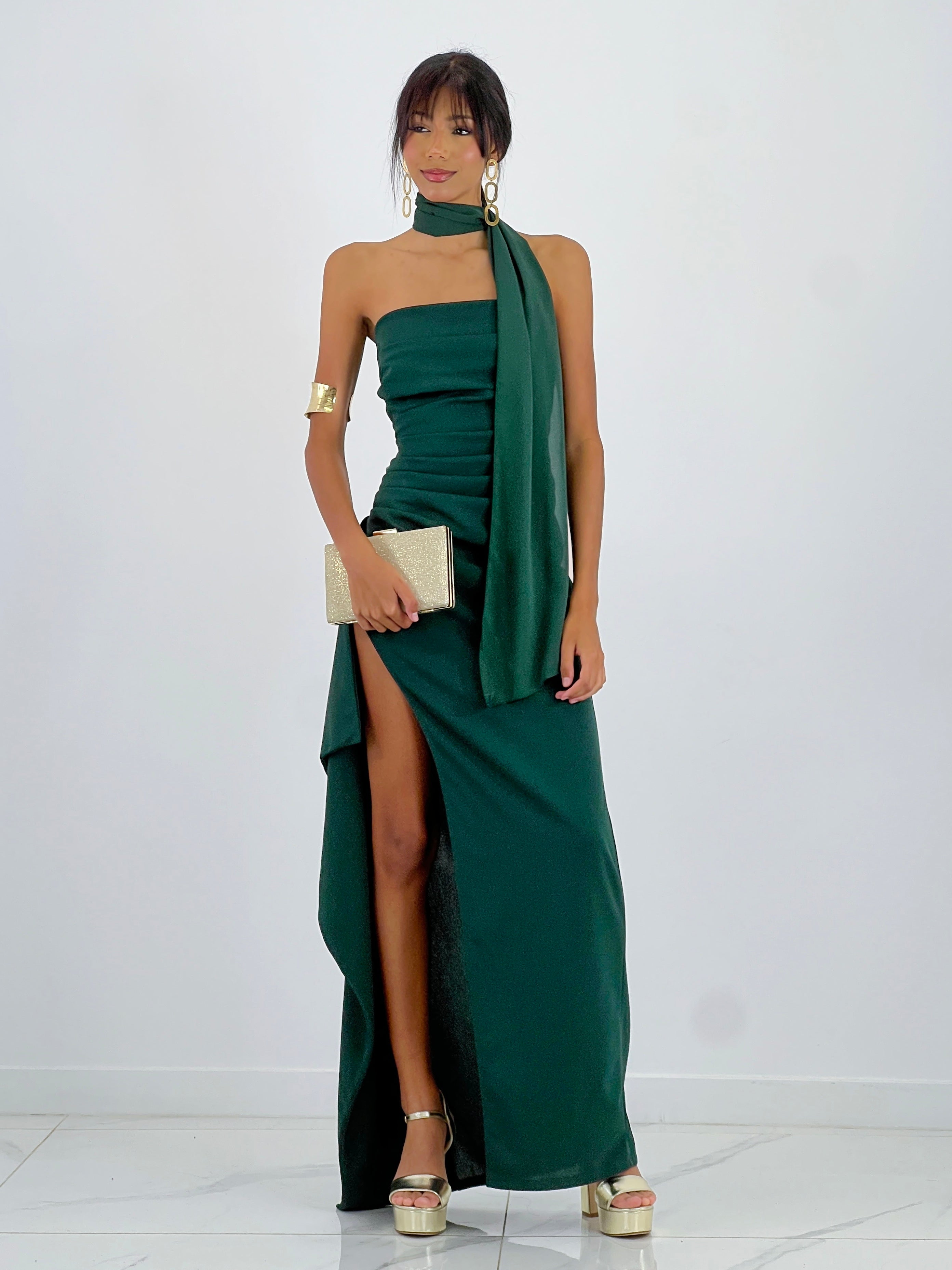 Vestido palabra de honor Venus