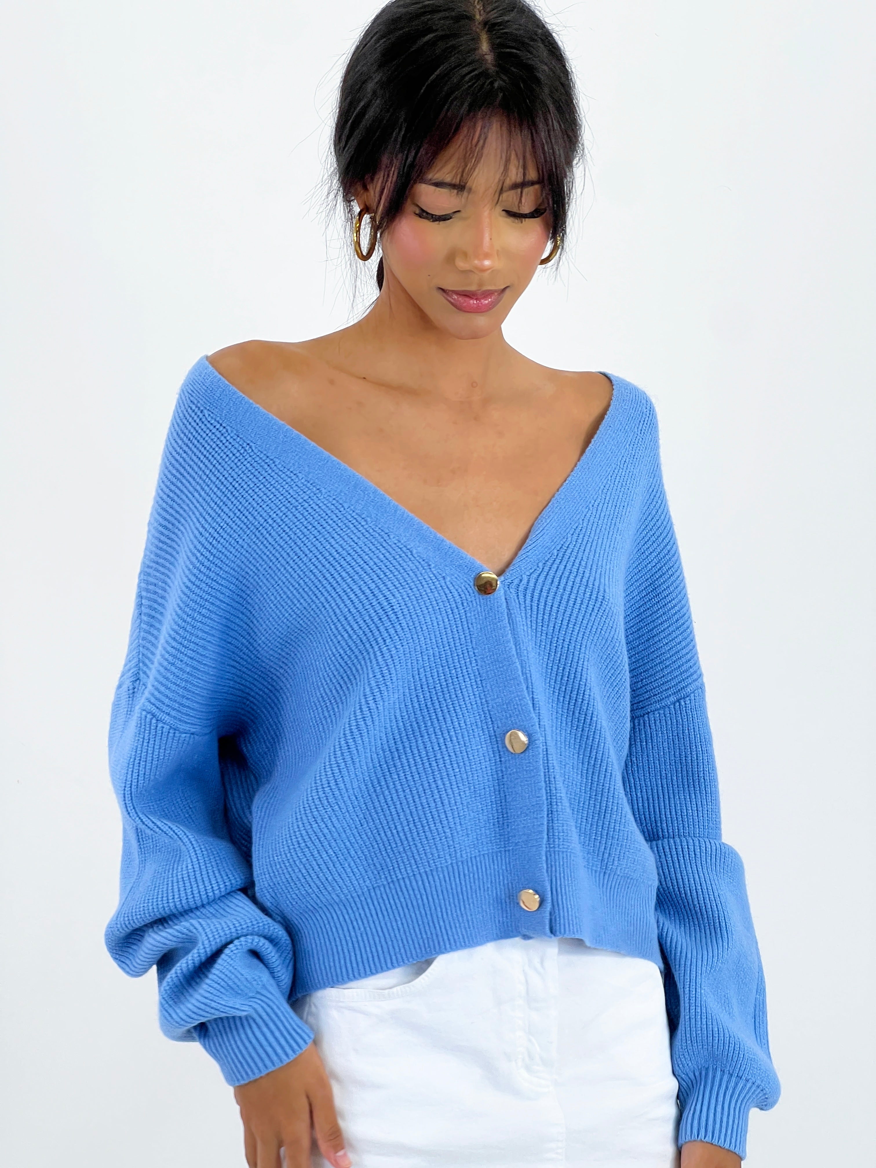 Giacca corta in maglia