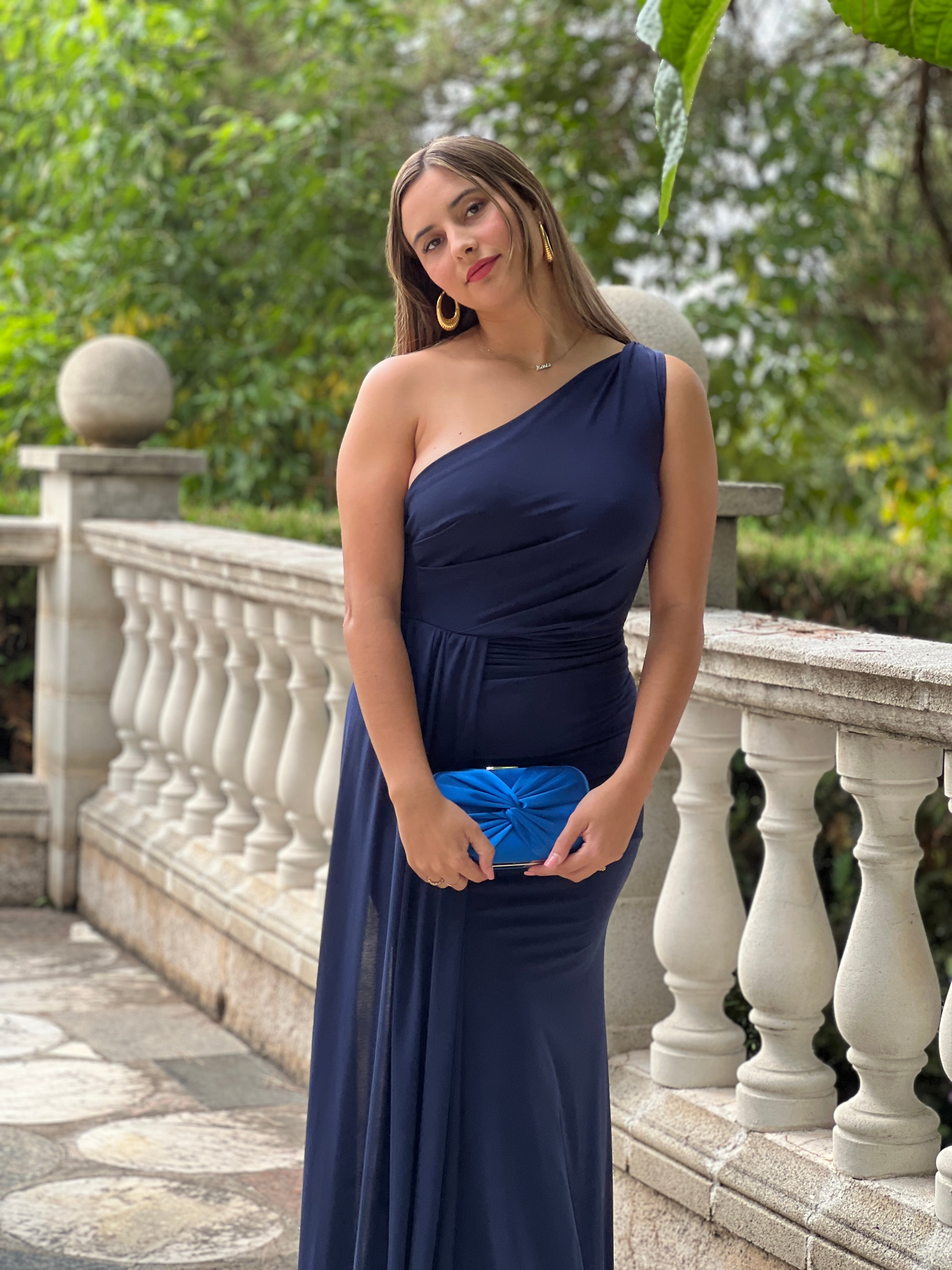 Bolso de mano Nudo Raso