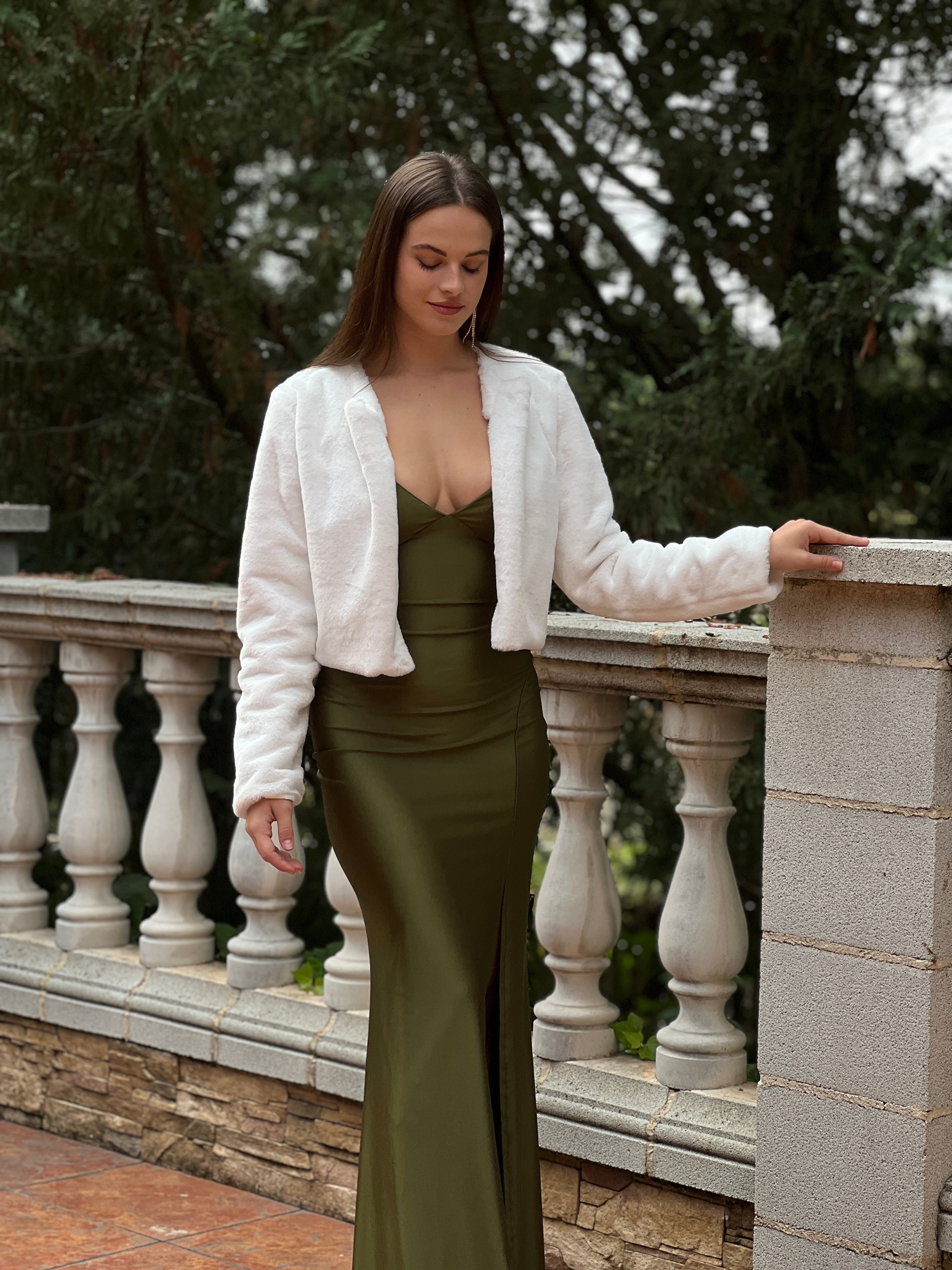 Chaqueta efecto pelo crop - Zebra&Maduixa®