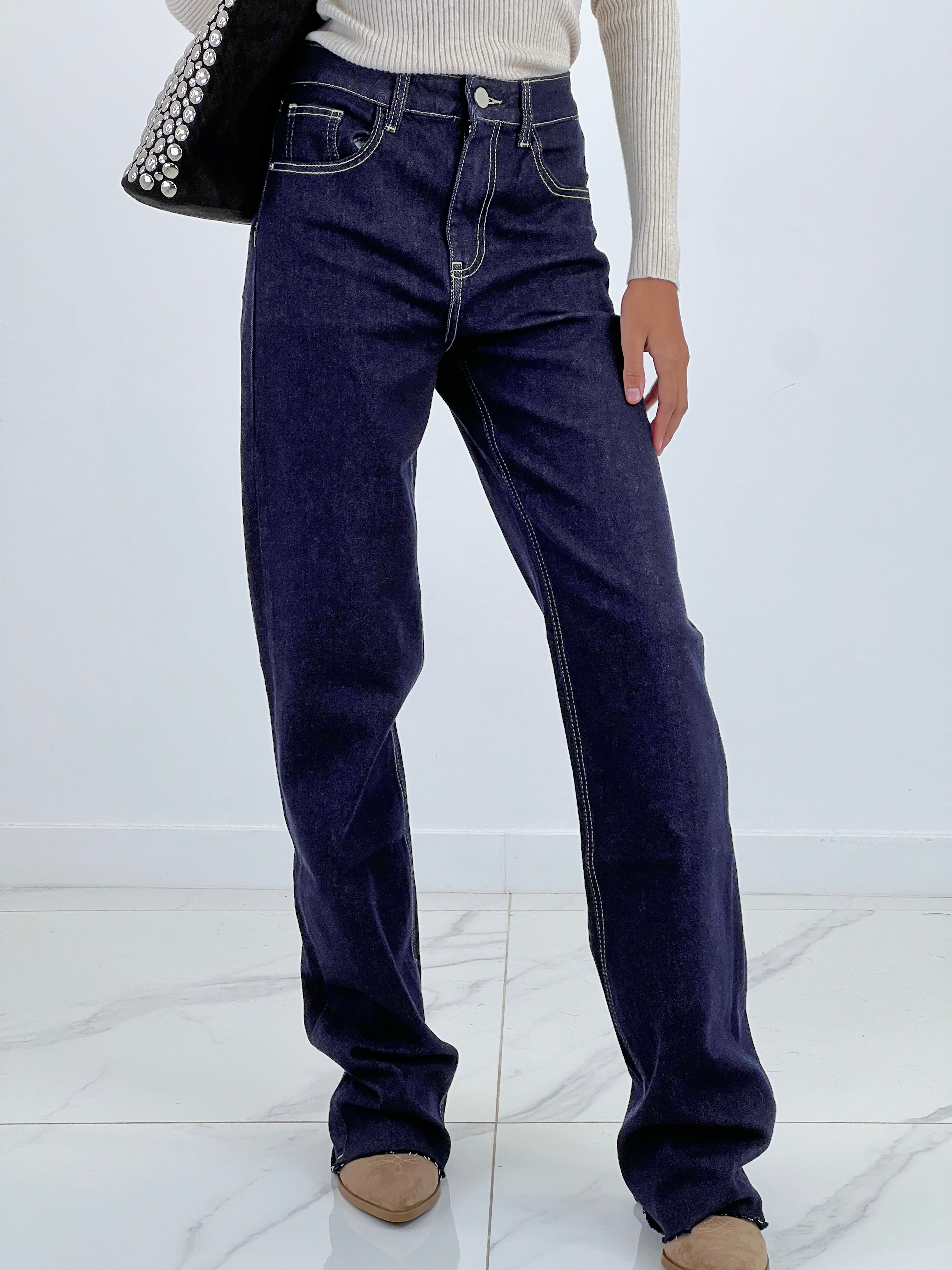 Jeans stretch extra long