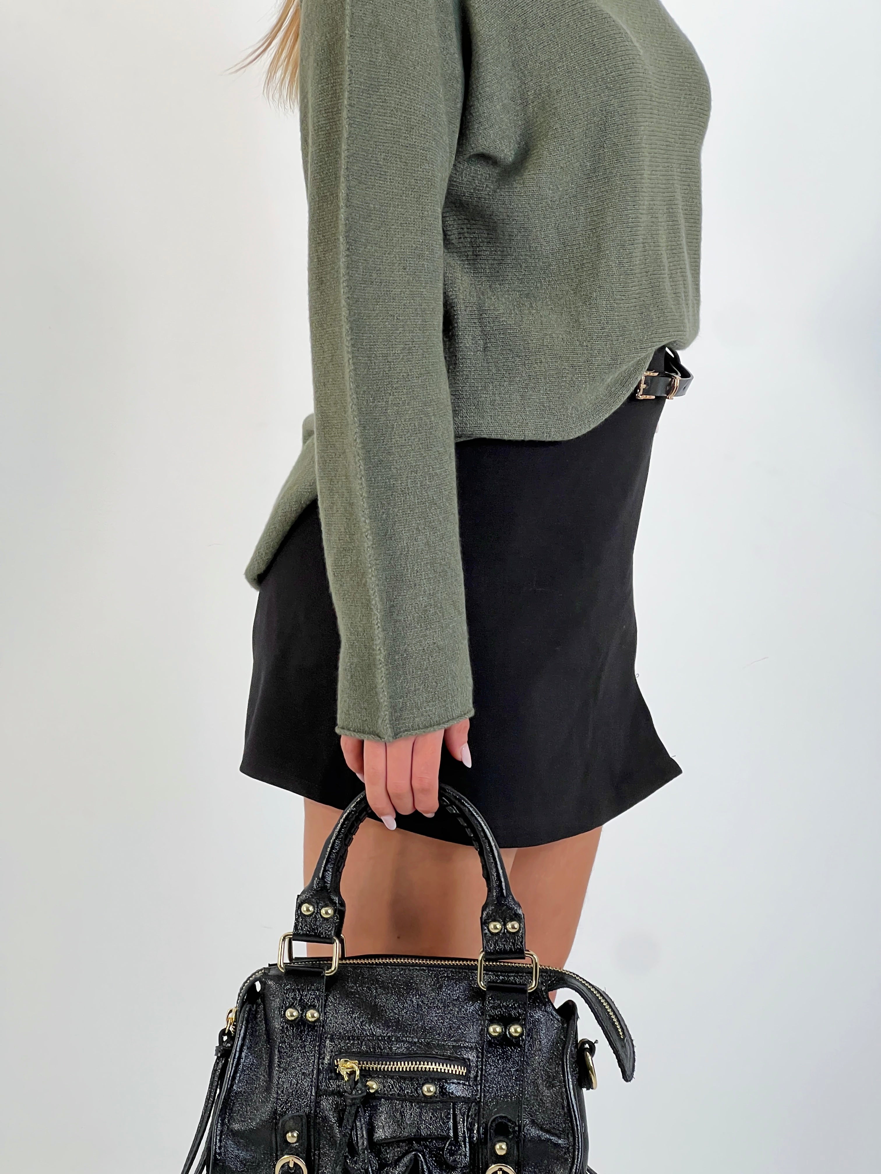 Falda slot cinturón