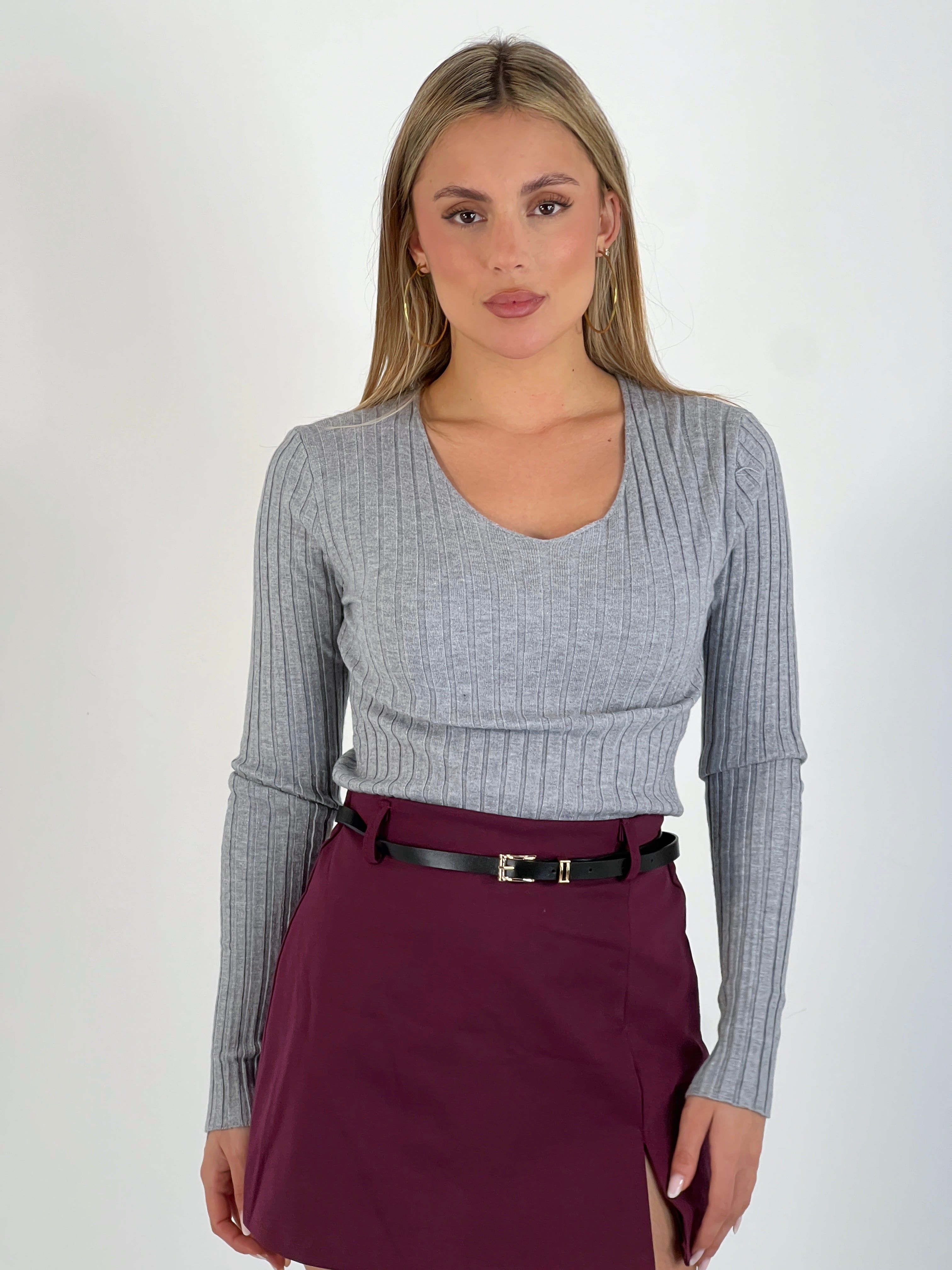 Falda slot cinturón