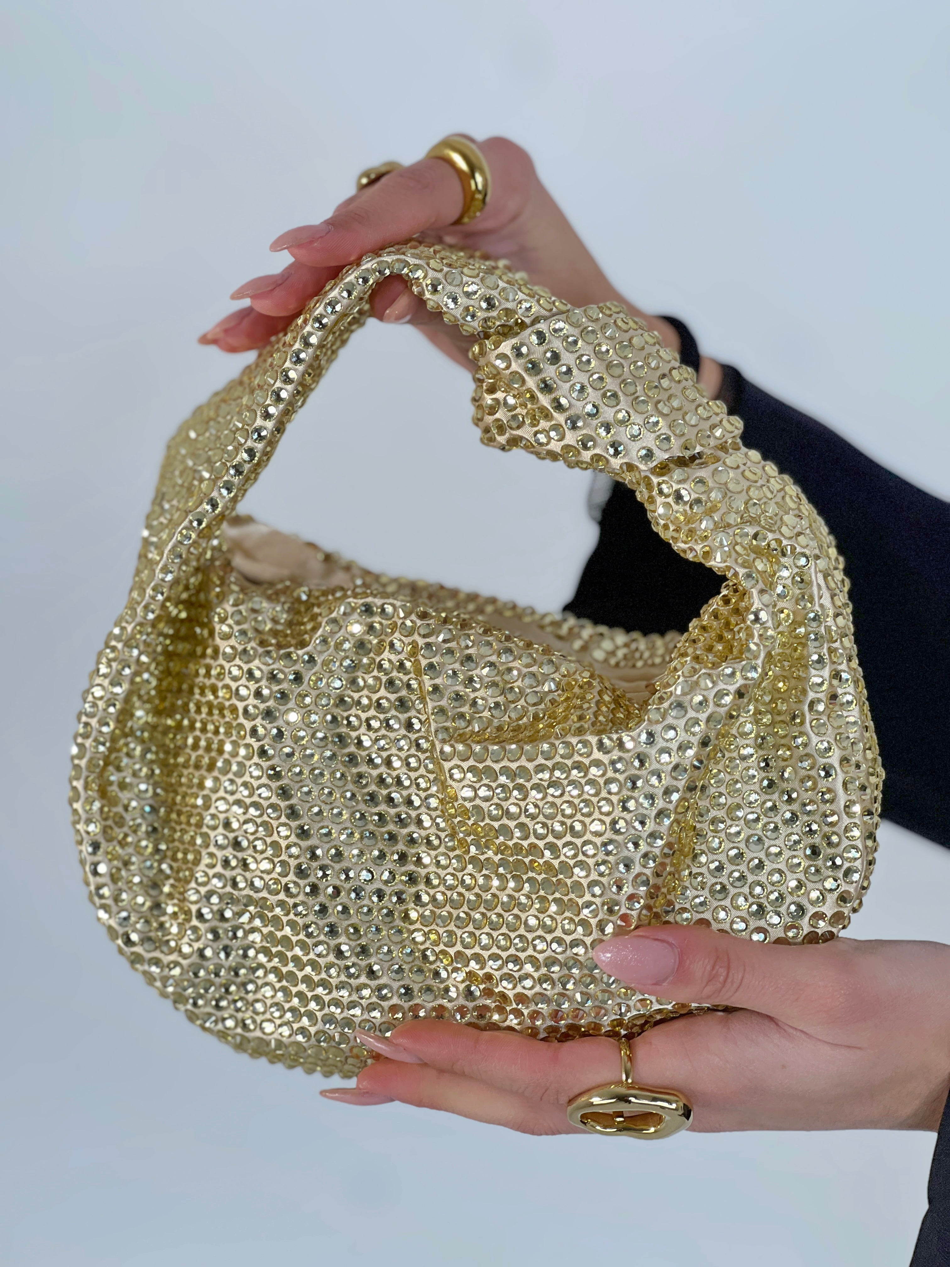 Bolso brillantes Caviar