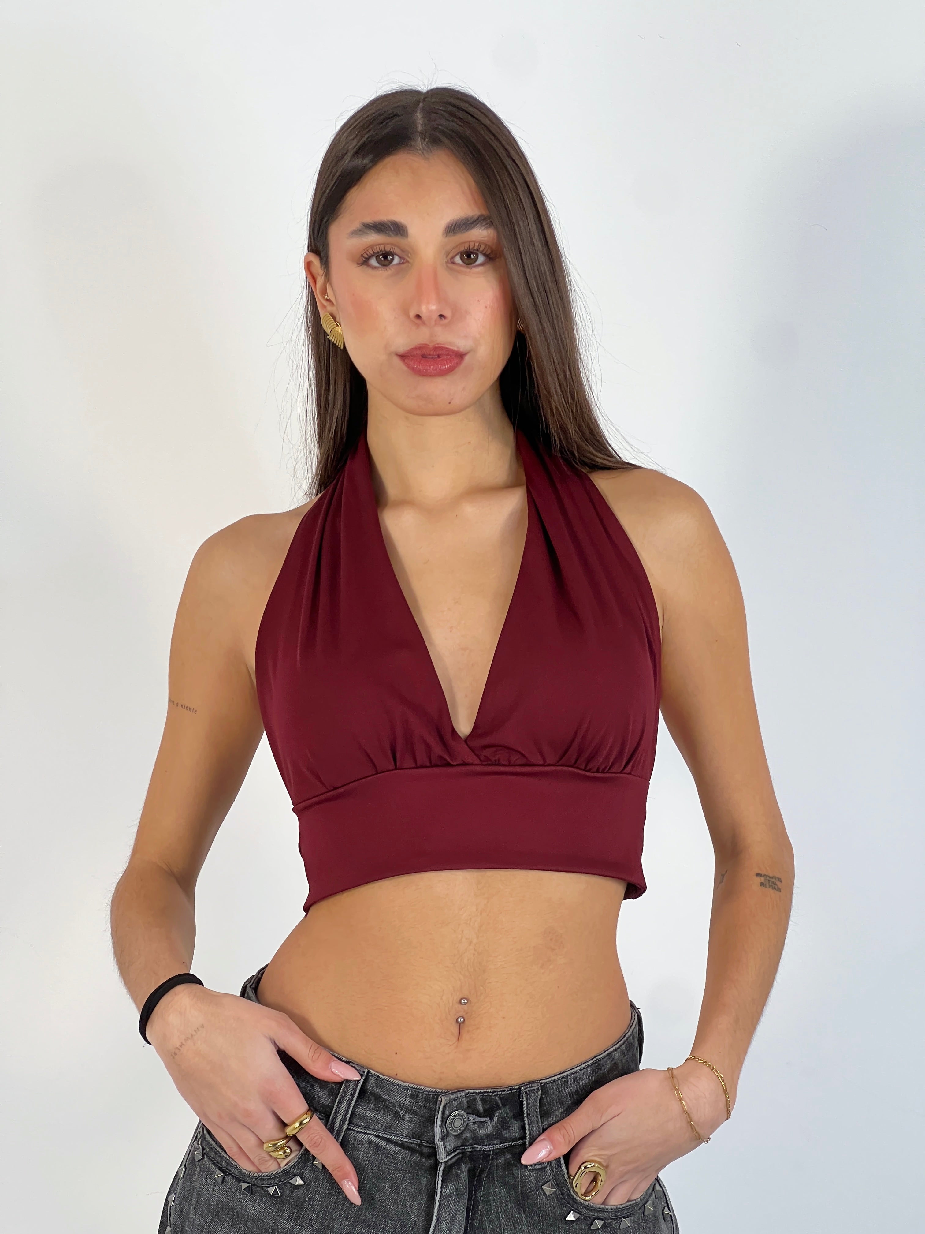 Top halter licra