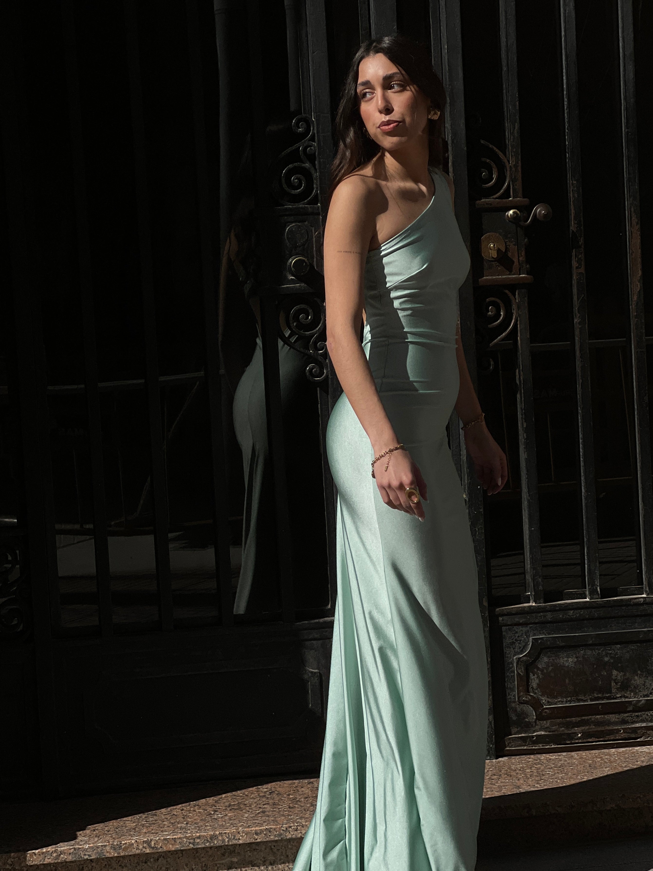 Vestito con dettagli di paillettes Naomi