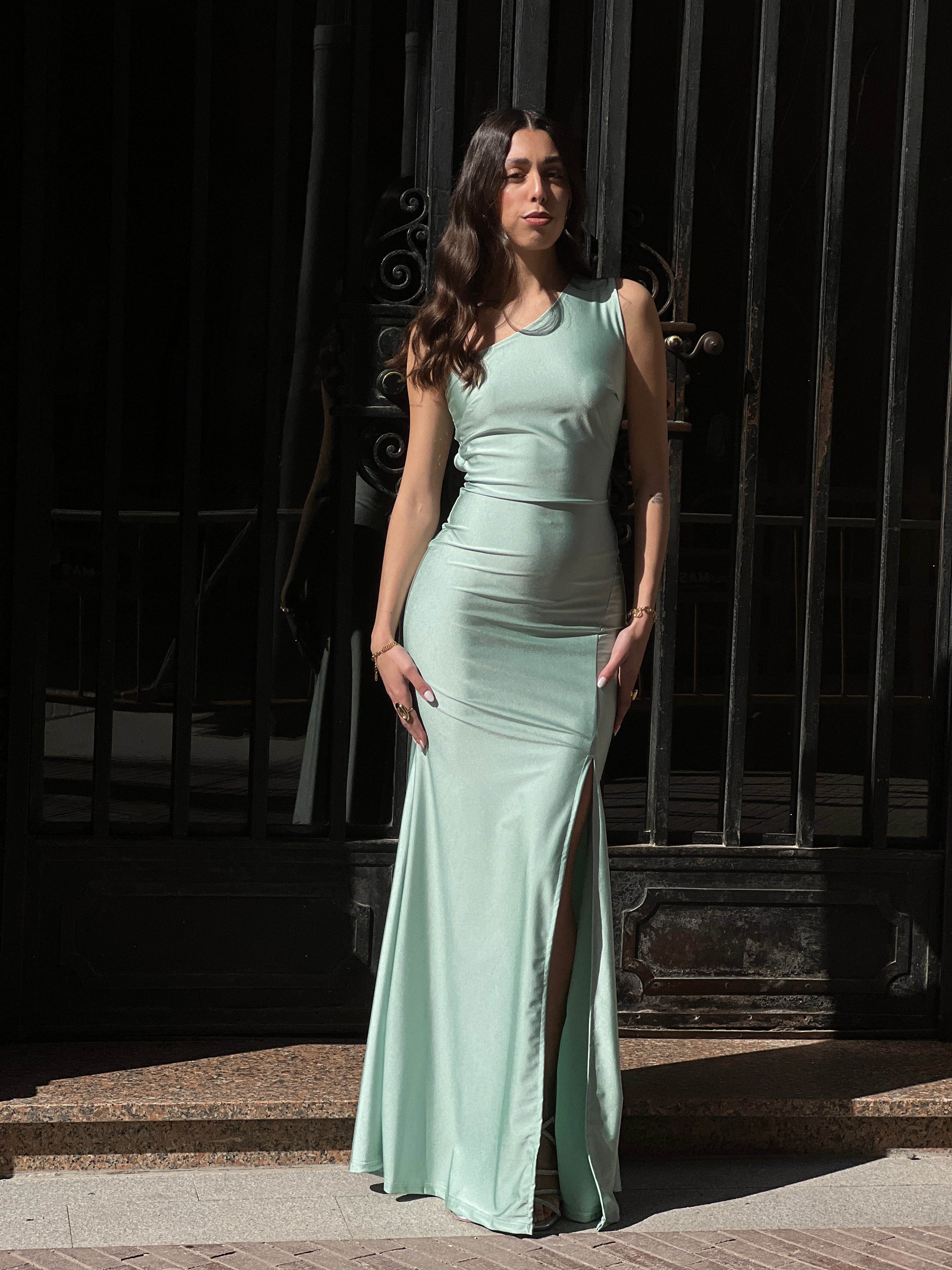 Vestito con dettagli di paillettes Naomi