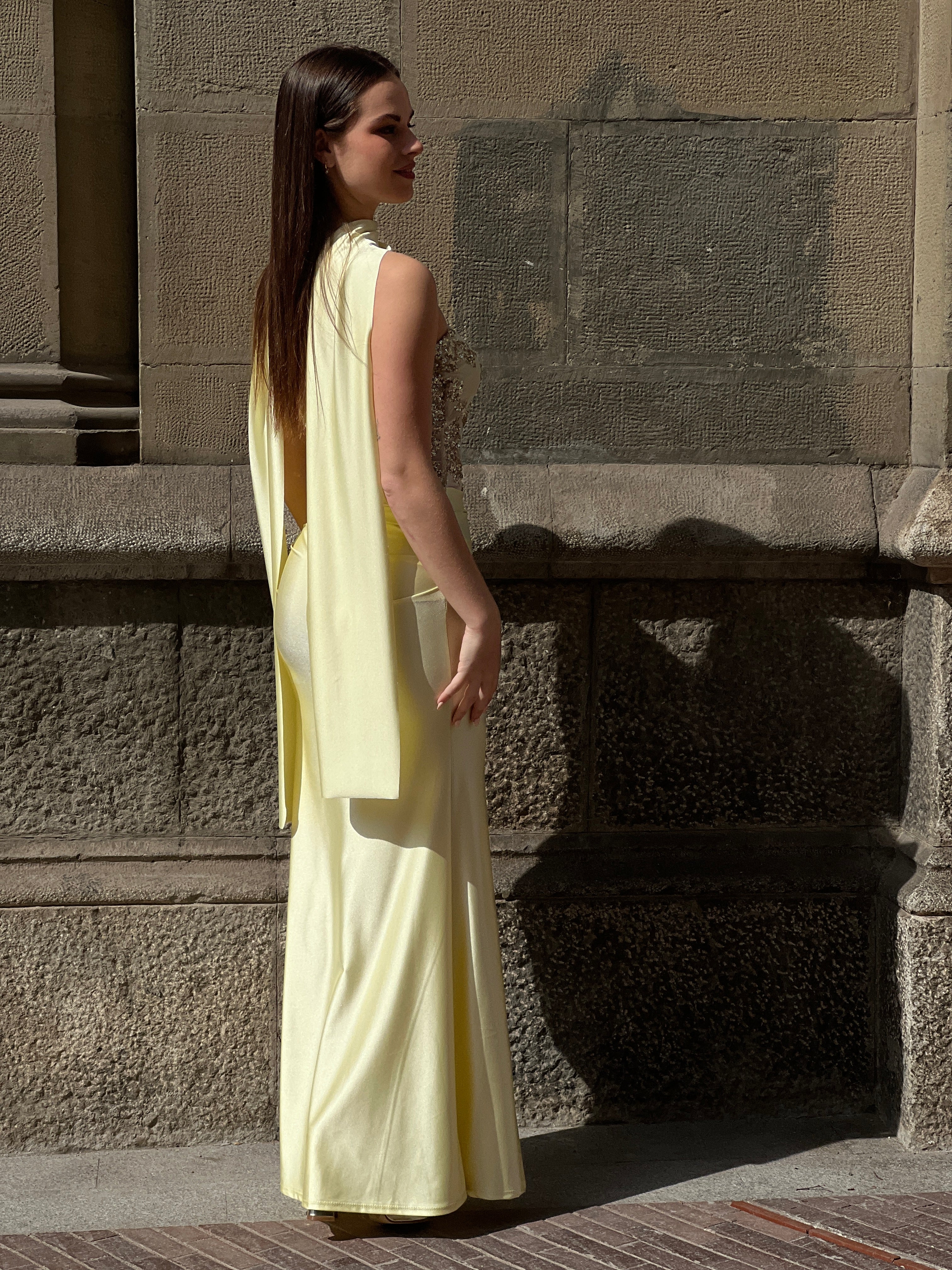 Vestido palabra de honor lentejuela - Zebra&Maduixa®