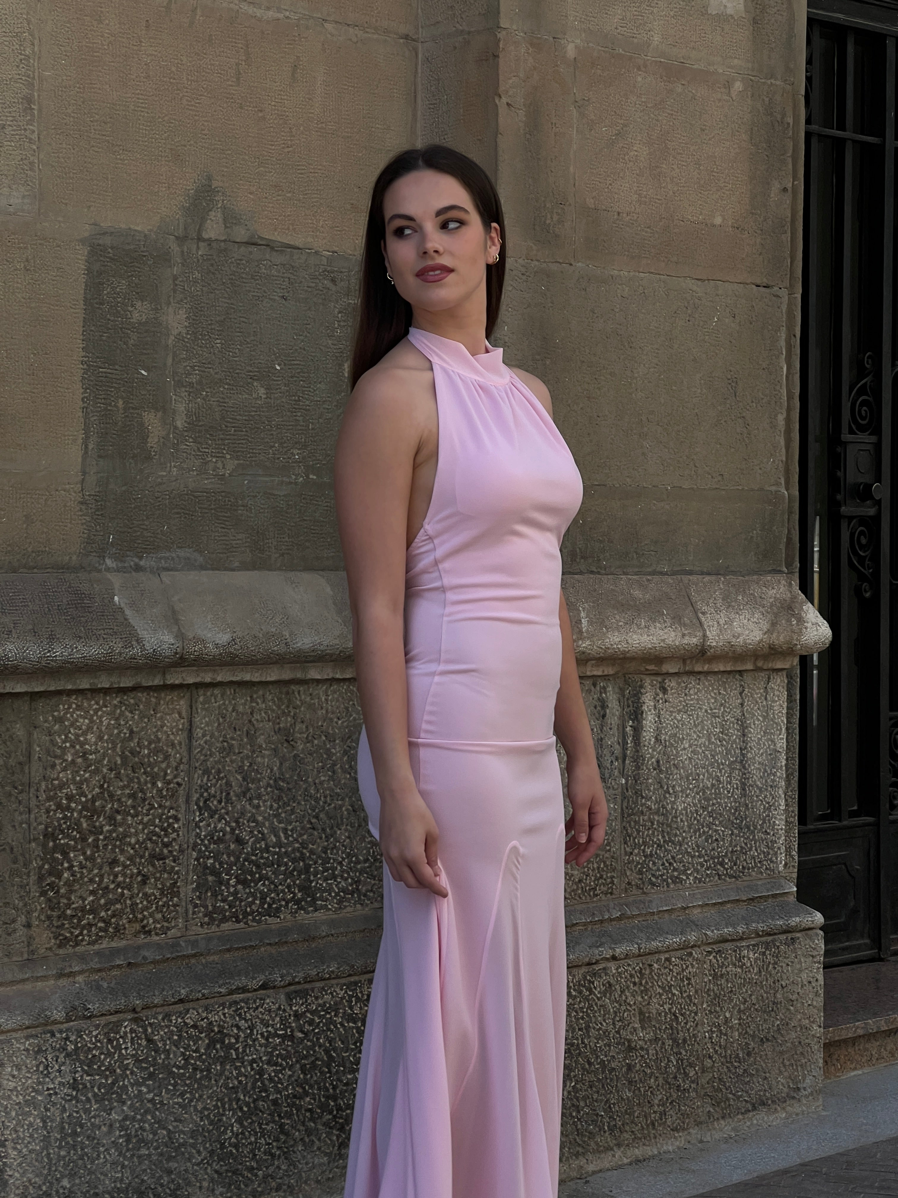 Vestido halter godets - Zebra&Maduixa®