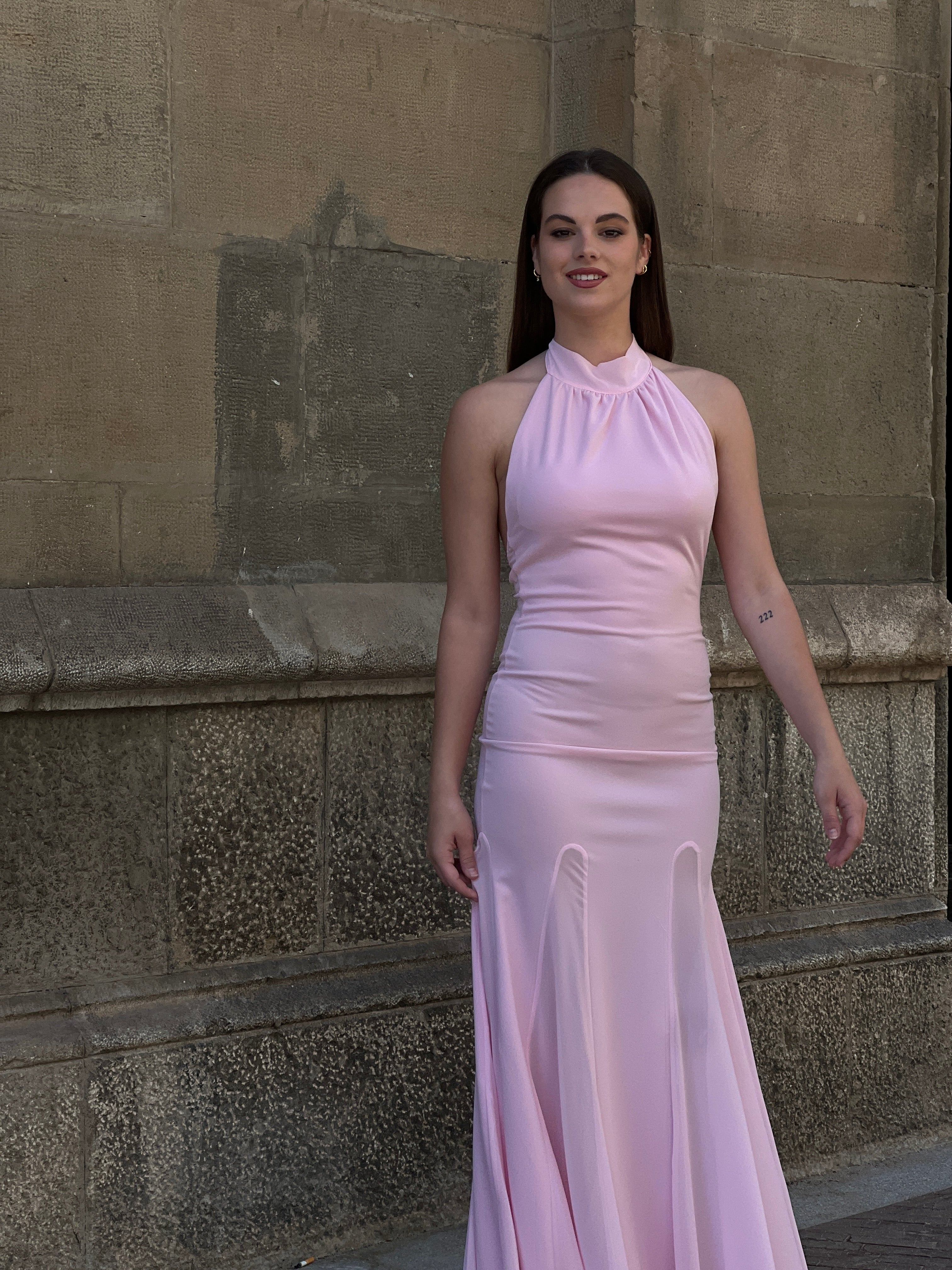 Vestido halter godets - Zebra&Maduixa®