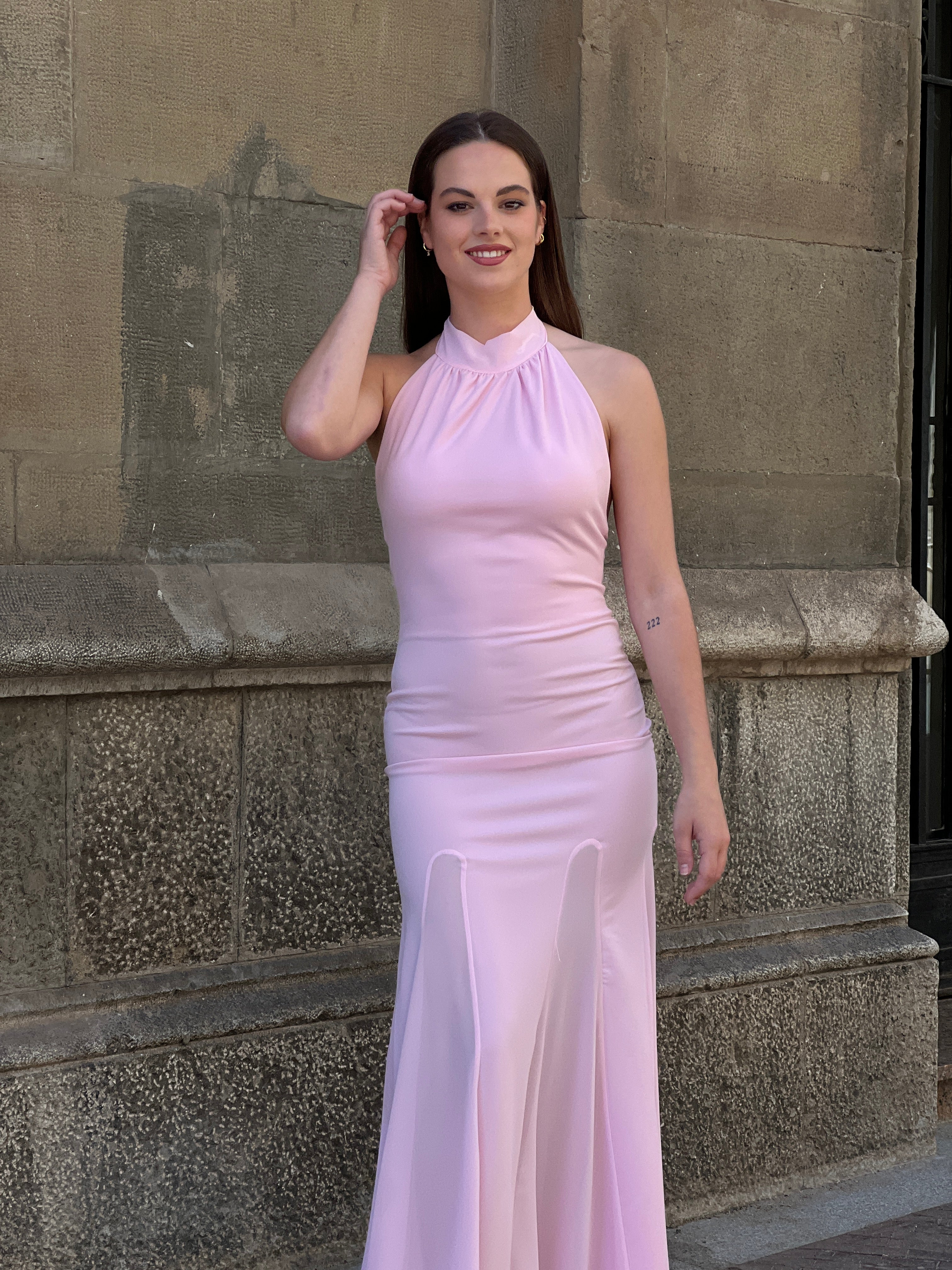 Vestido halter godets - Zebra&Maduixa®