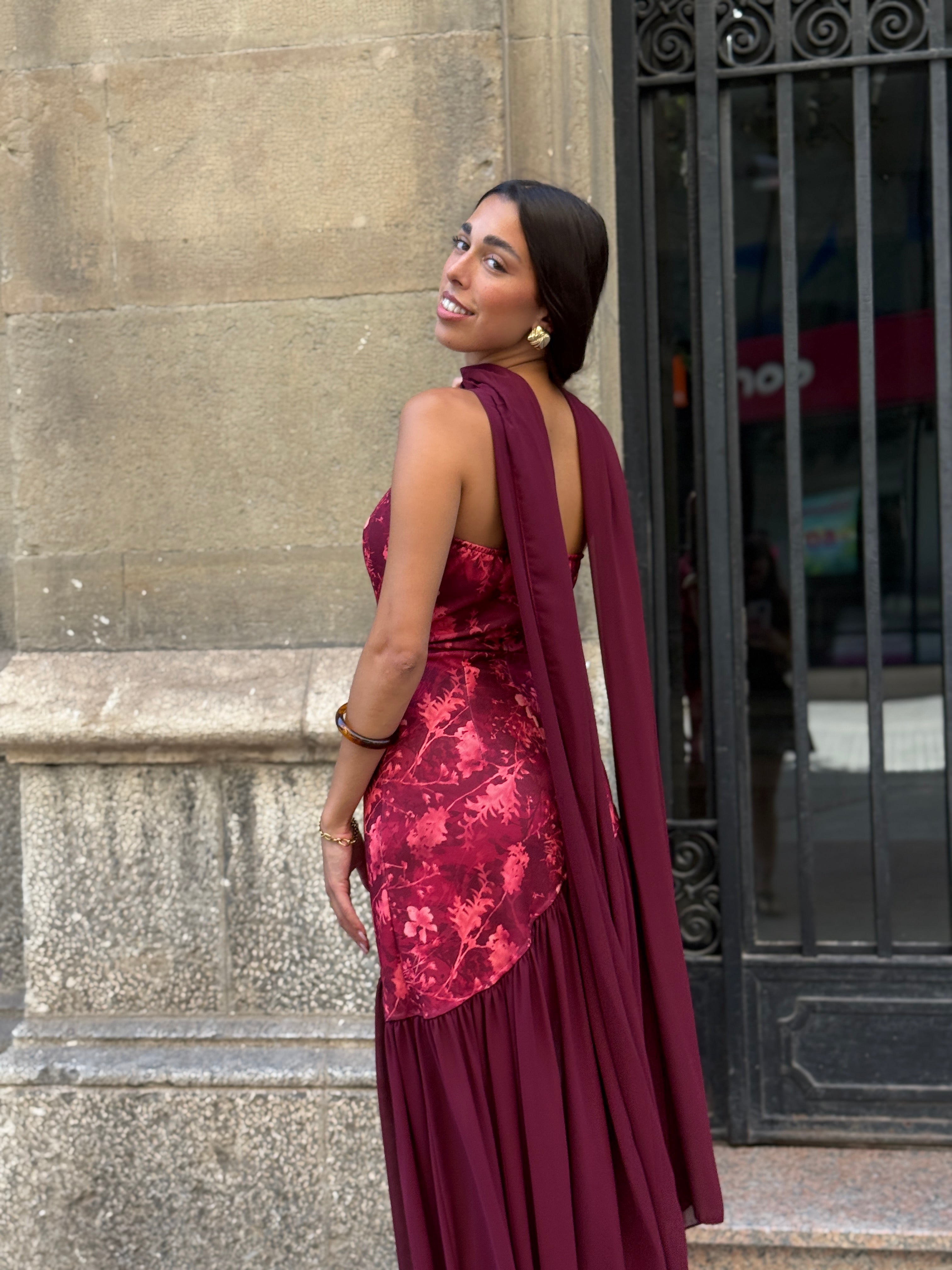 Vestido estampado gasa Vela - Zebra&Maduixa®