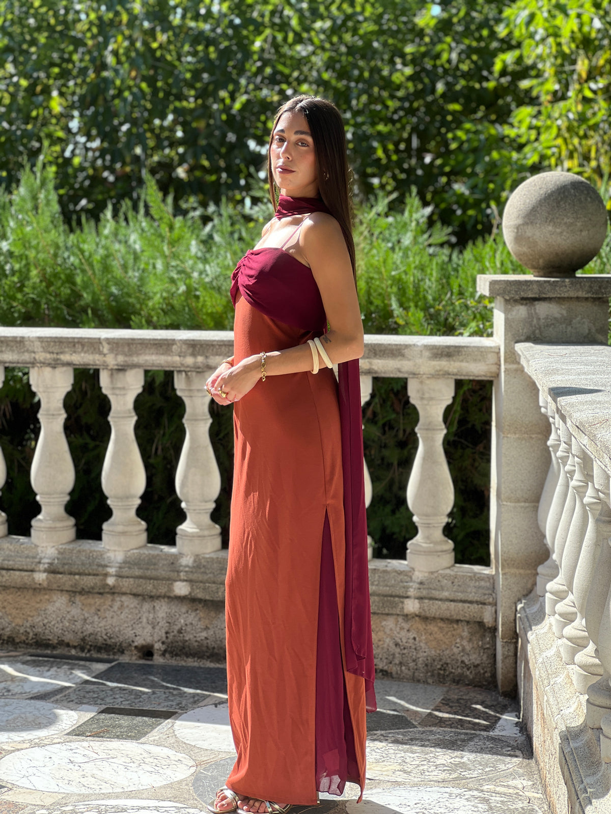 Vestit top frunzit Marta