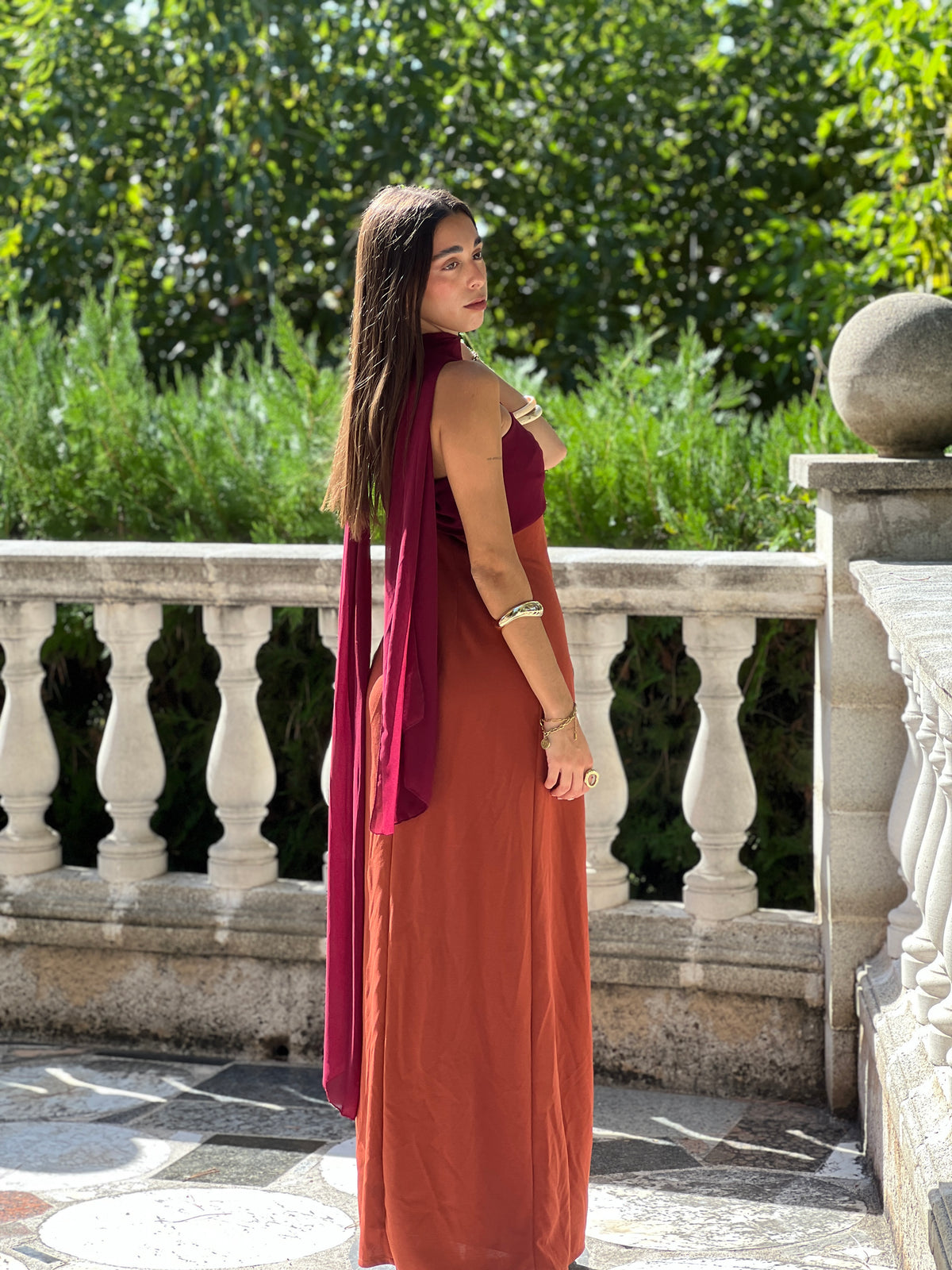 Vestit top frunzit Marta
