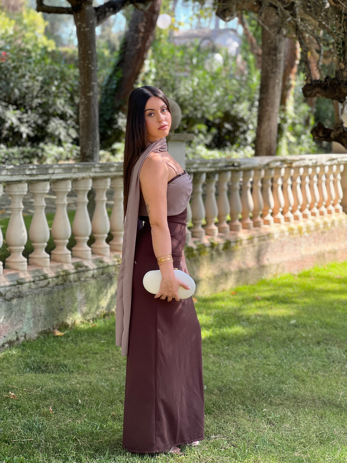 Vestit top frunzit Marta
