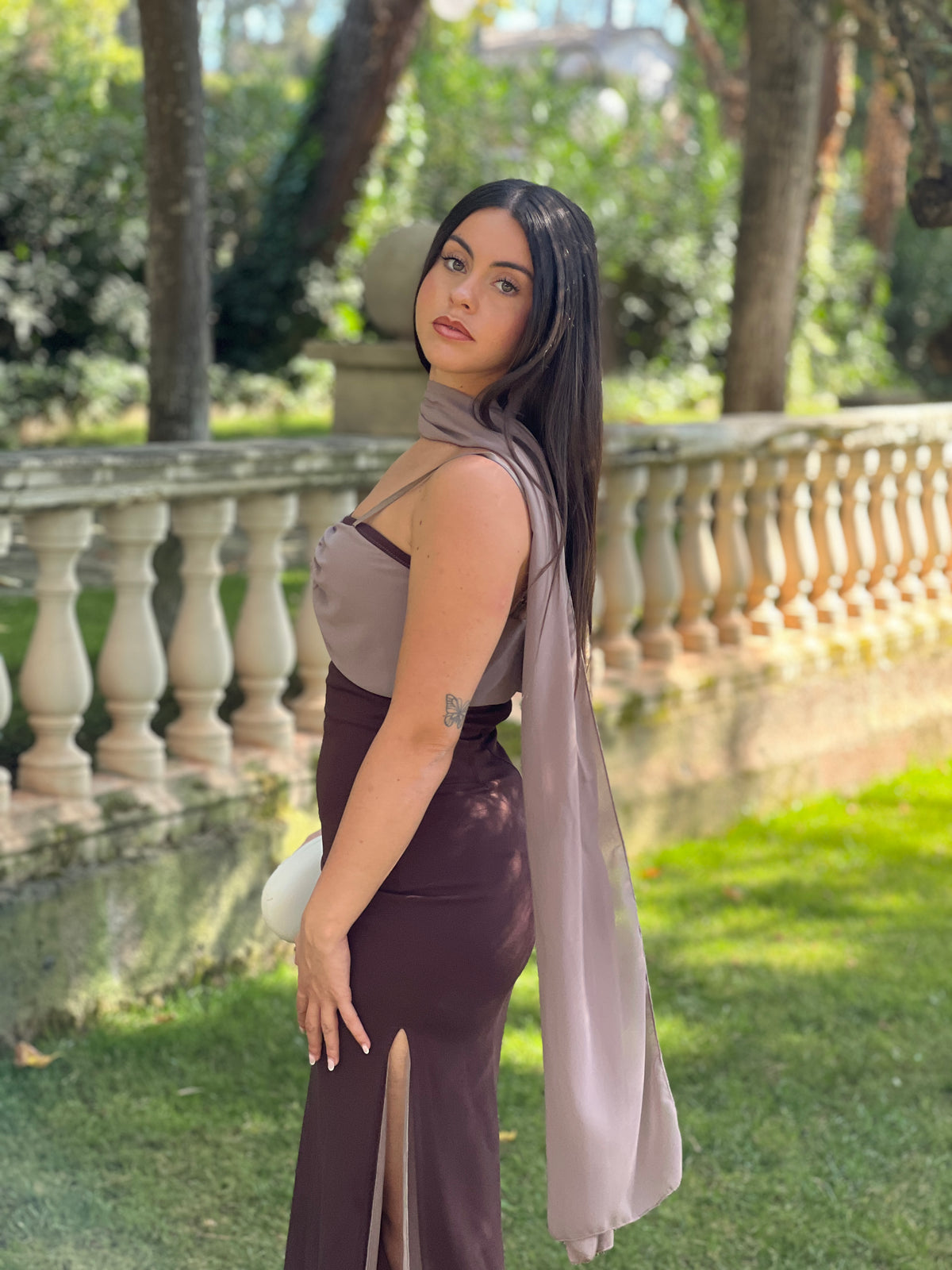 Vestit top frunzit Marta