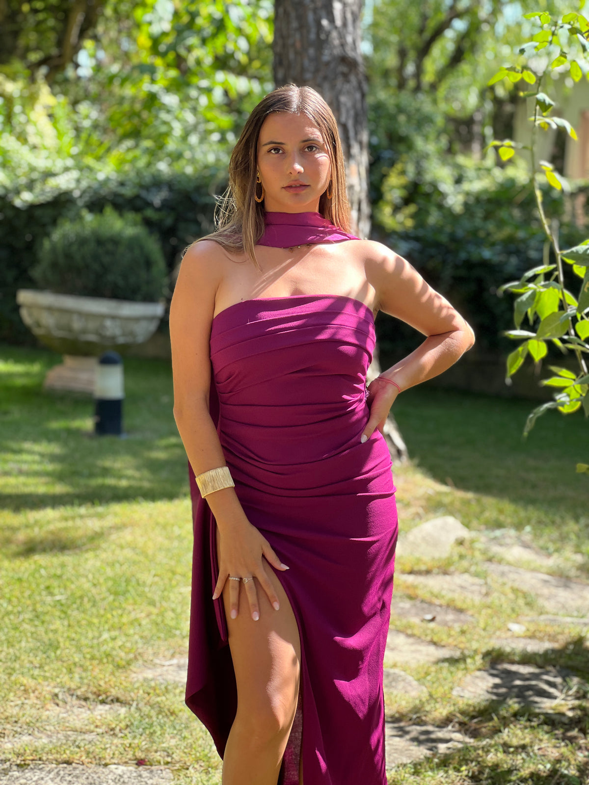 Vestido palabra de honor Venus - Zebra&Maduixa®