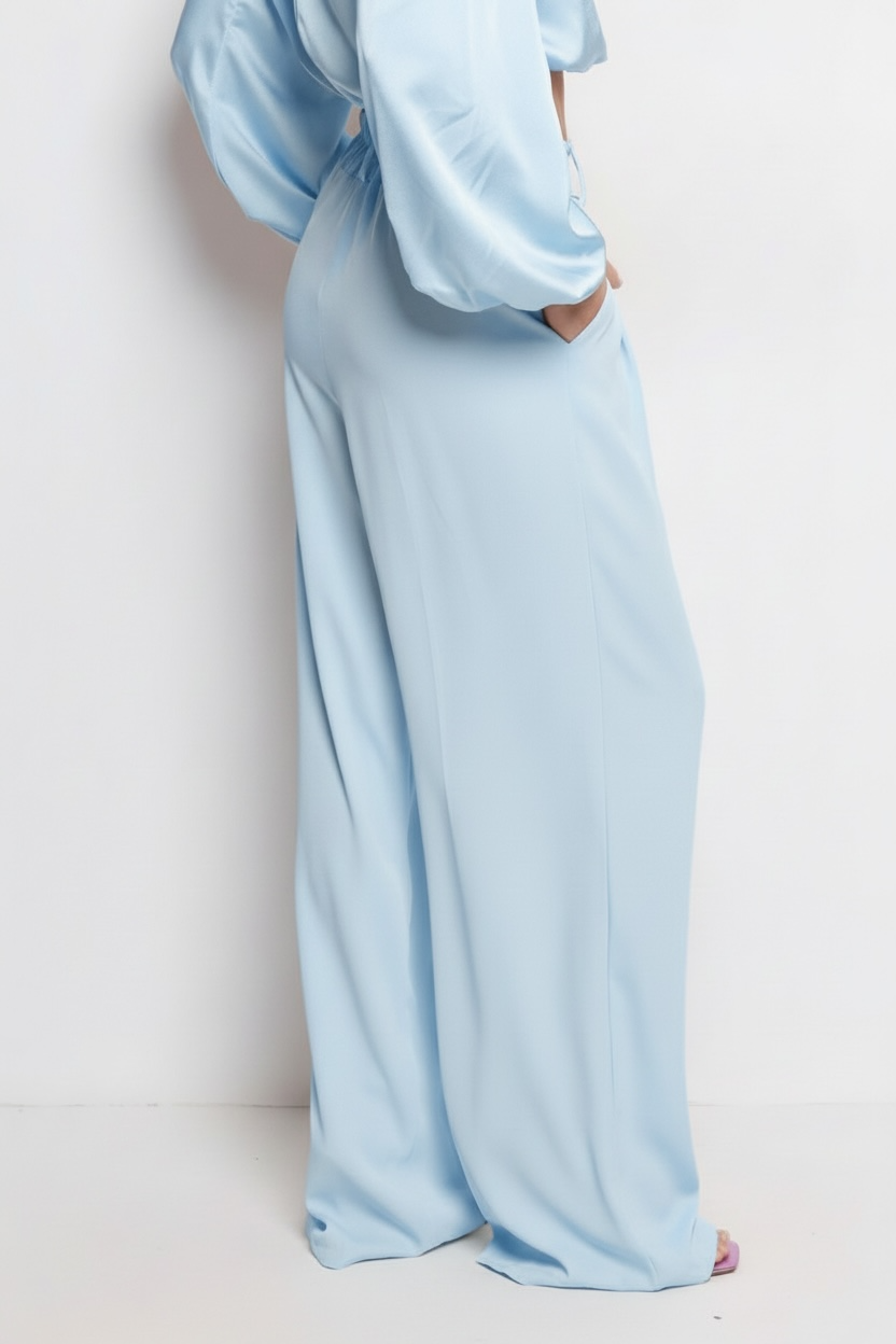 Pantalón trabillas wide leg - Zebra&Maduixa®