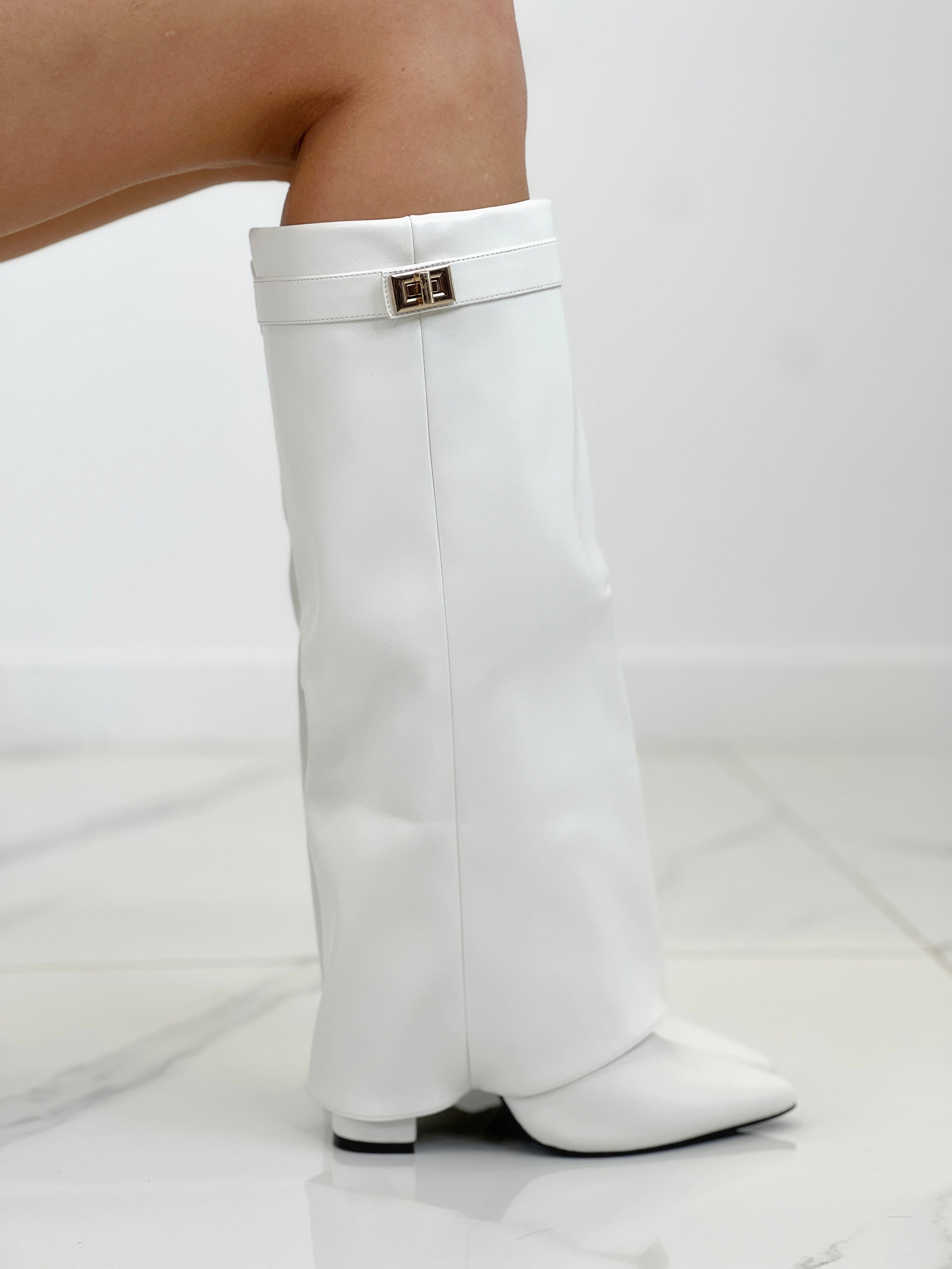 Botas polaina tacón