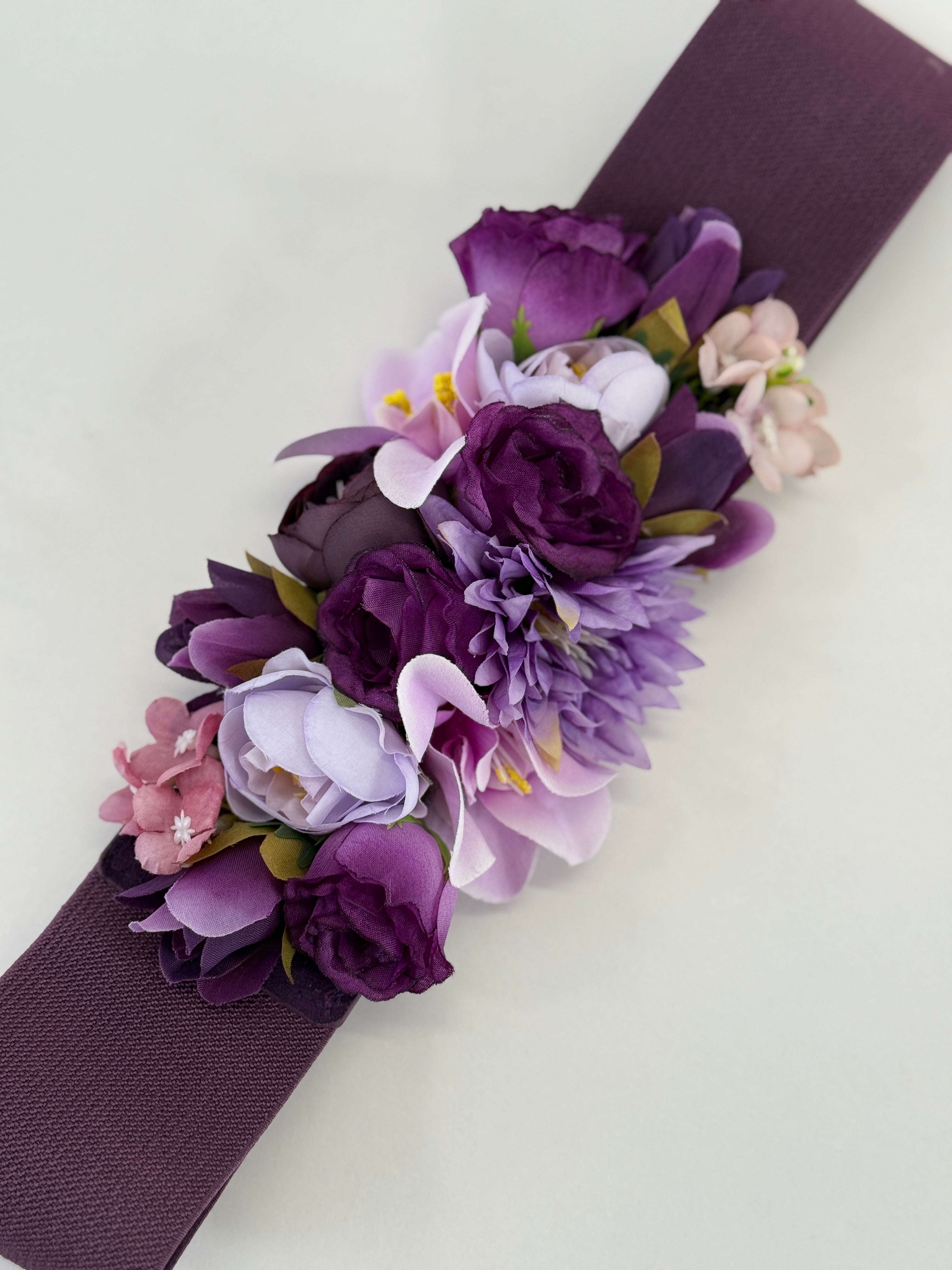 Cinturón floral goma - Zebra&Maduixa®