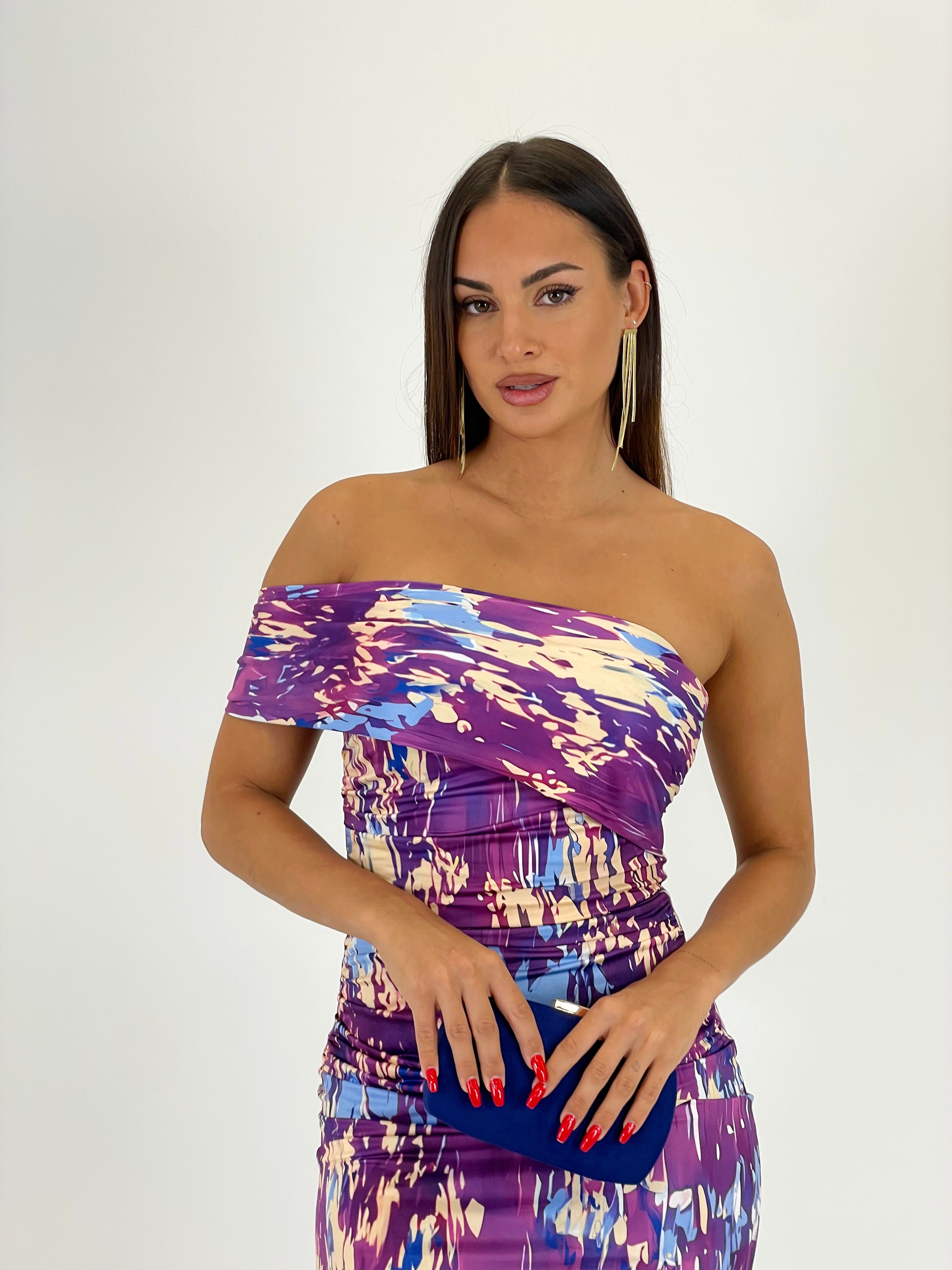 Vestido estampado Amaya