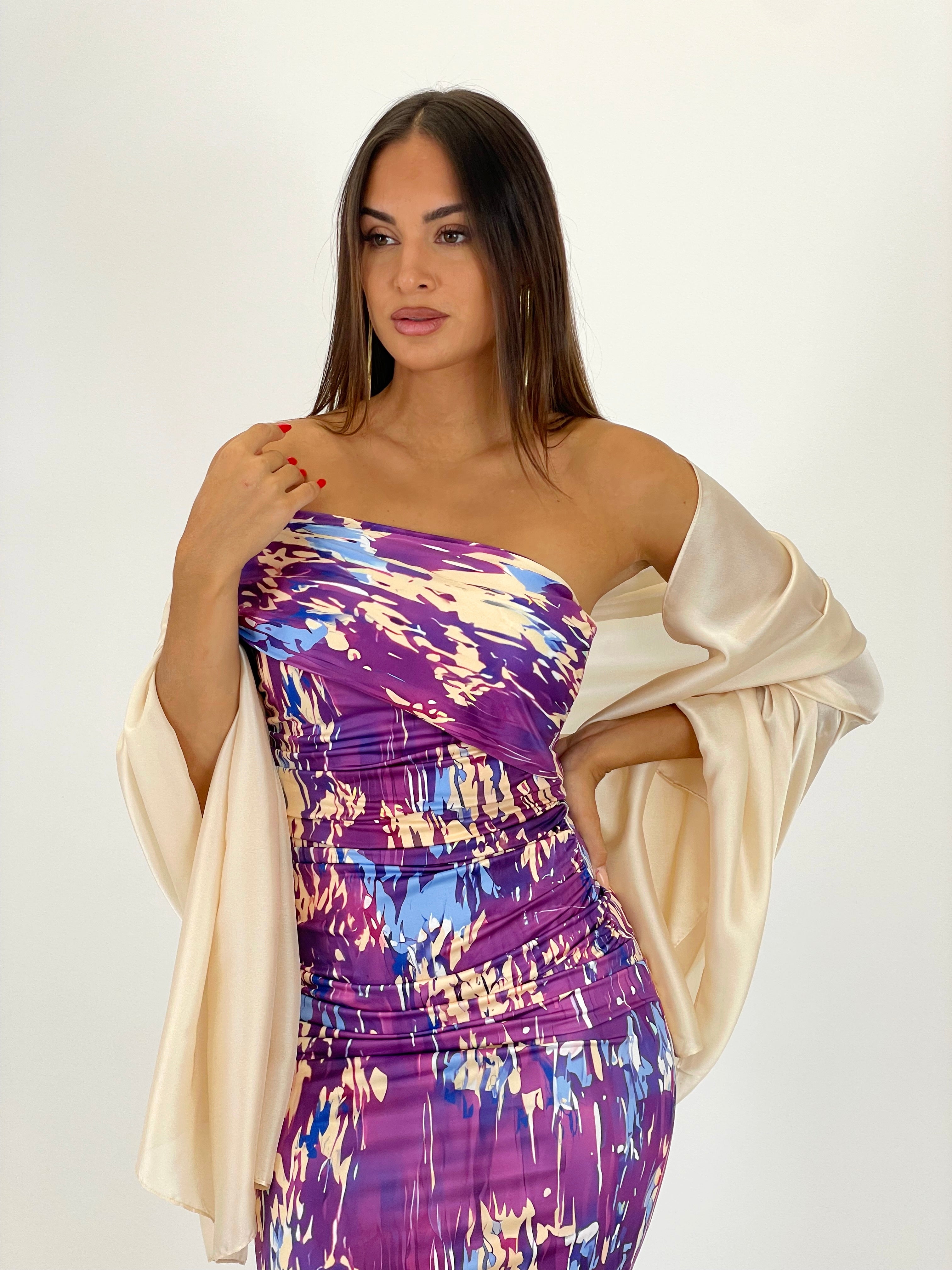 Vestido estampado Amaya