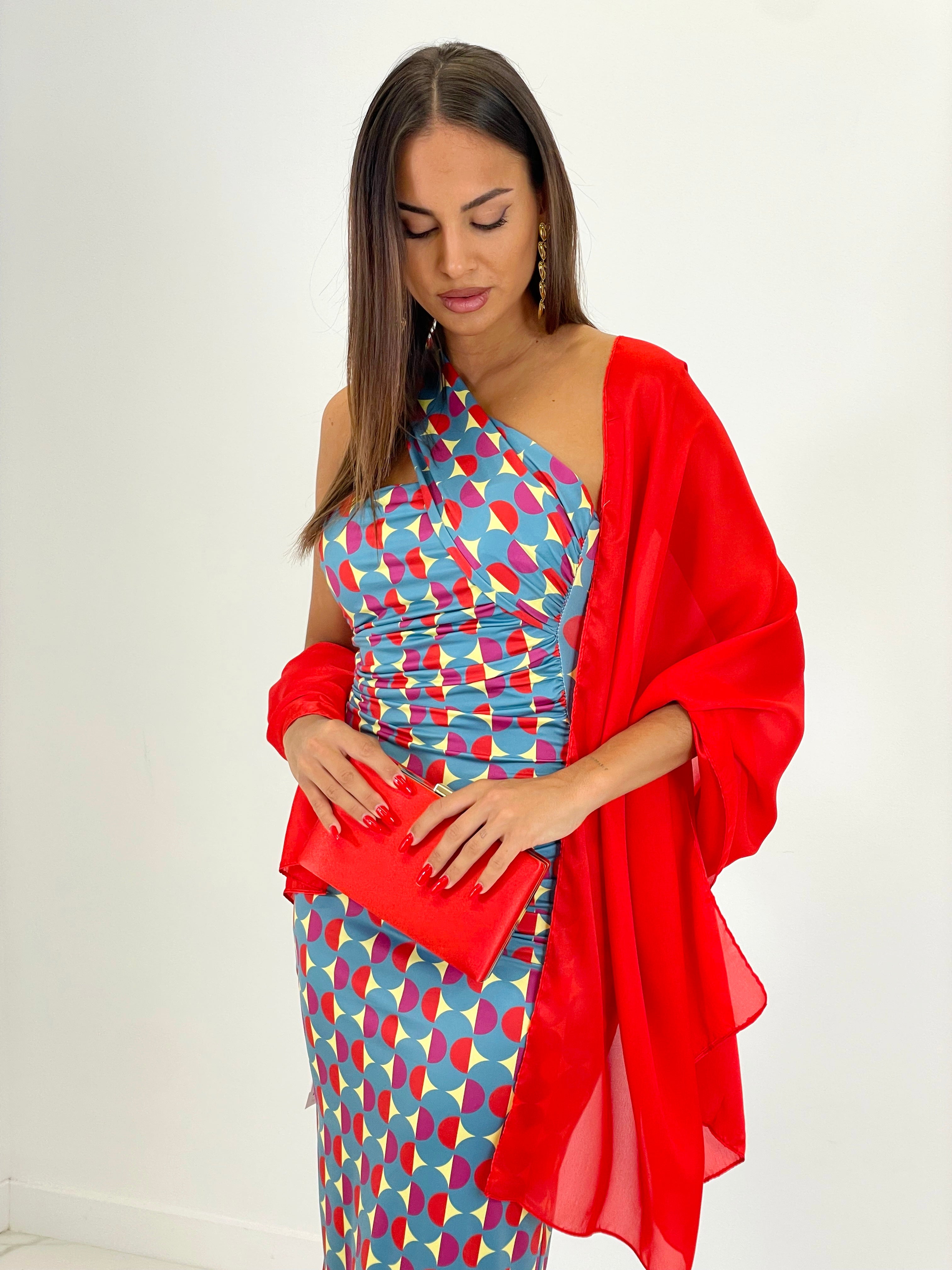 Vestido estampado Aurora