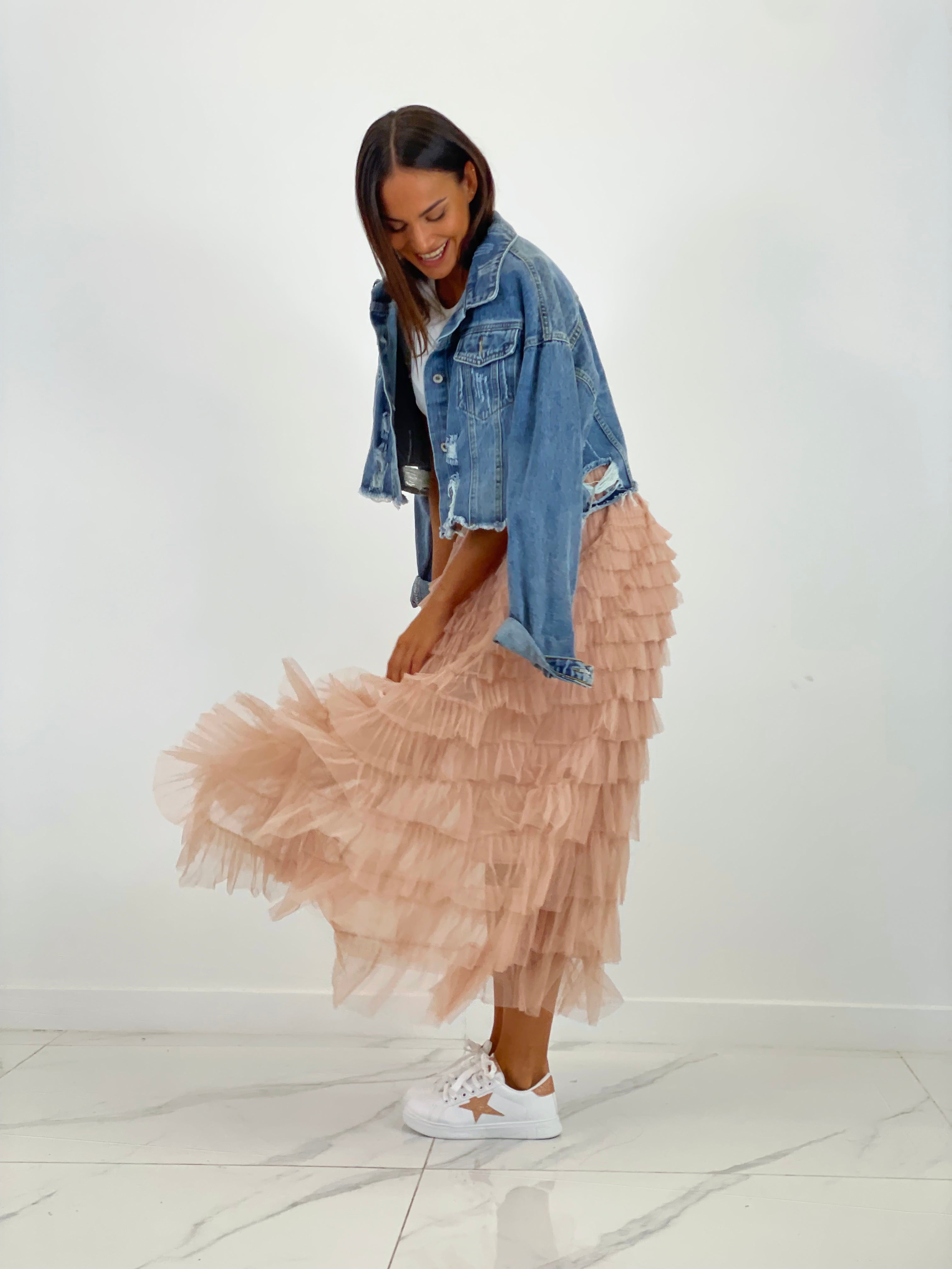 Cazadora Denim Cropped - Zebra&Maduixa®