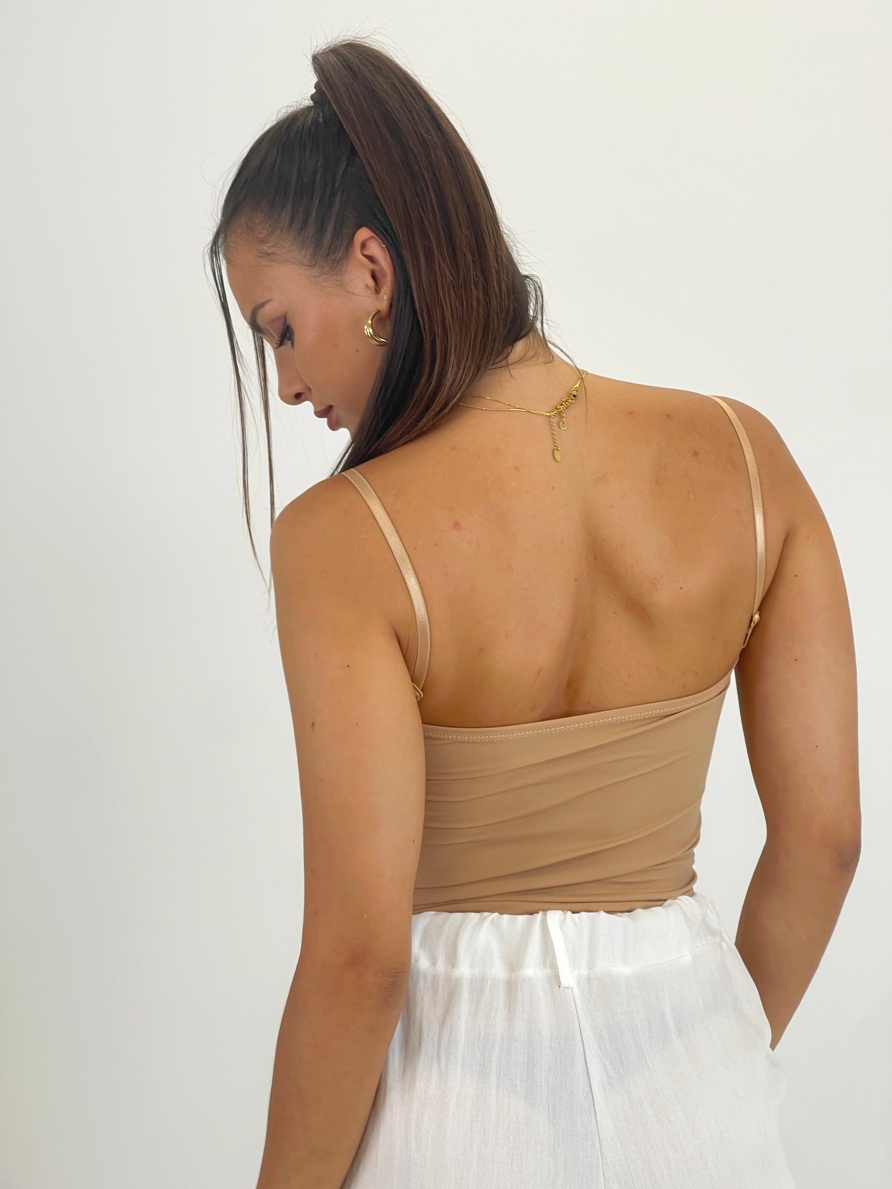 Top bra tirantes licra