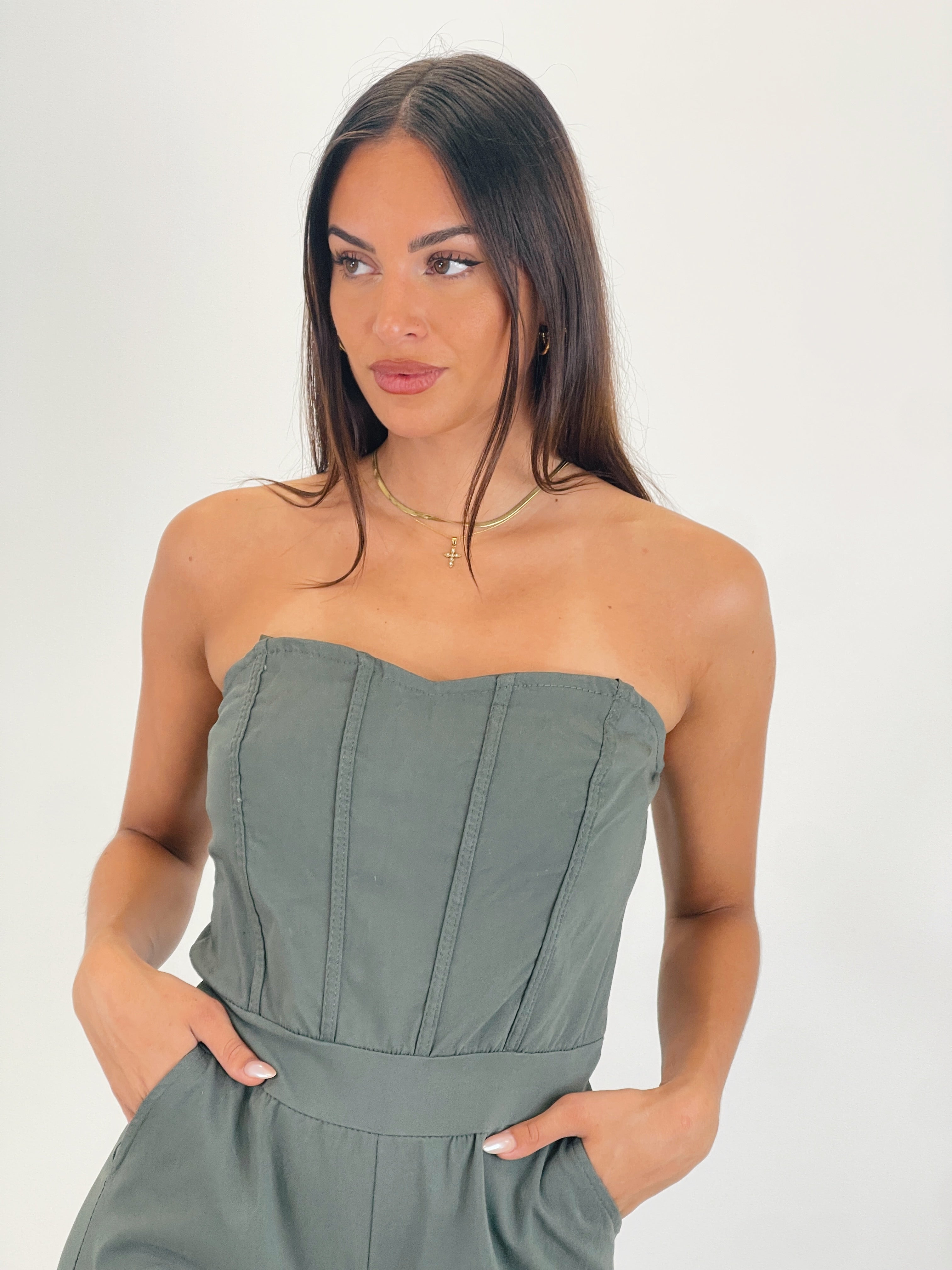 Mono corset cargo Janis