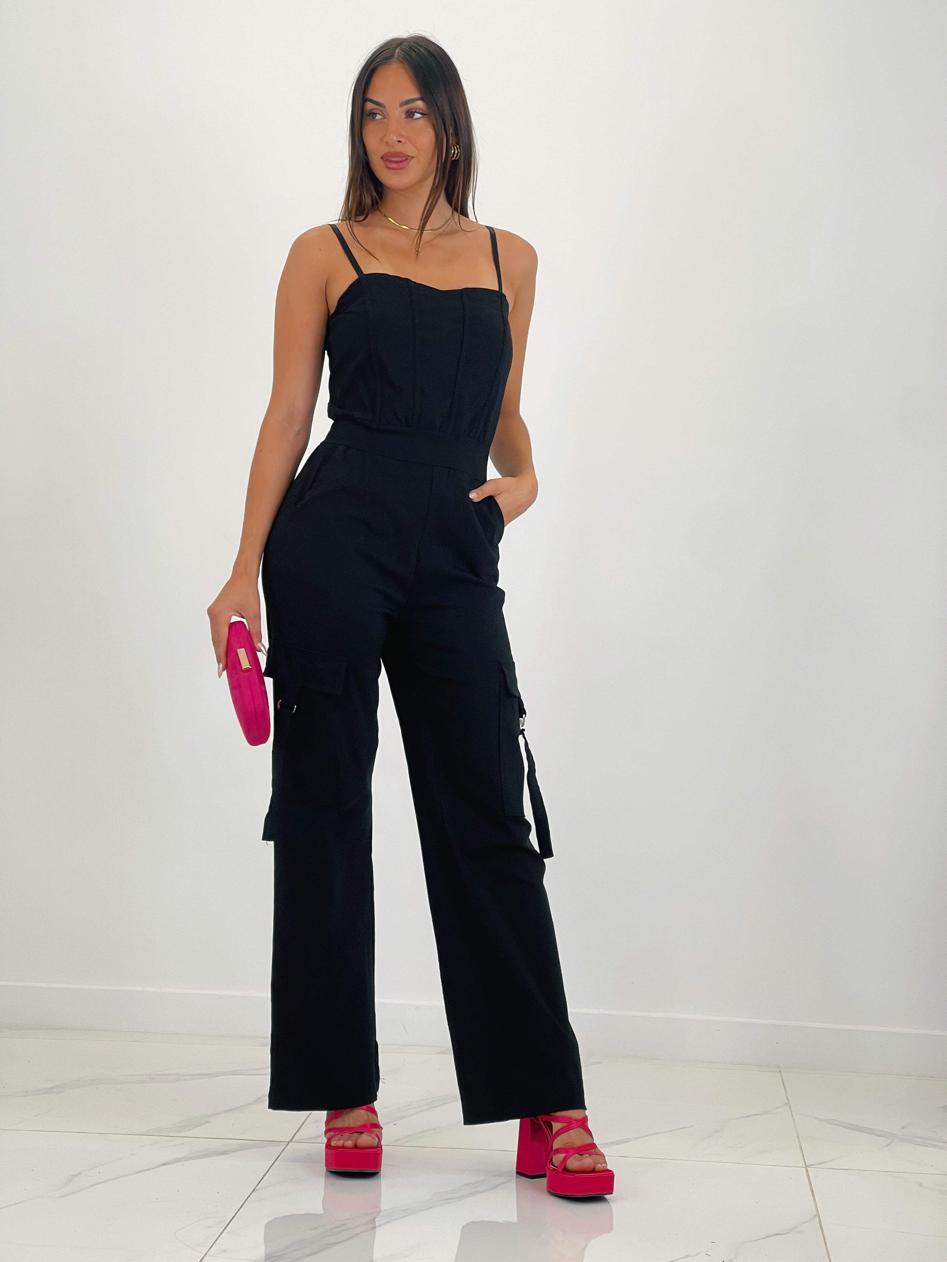 Mono corset cargo Janis