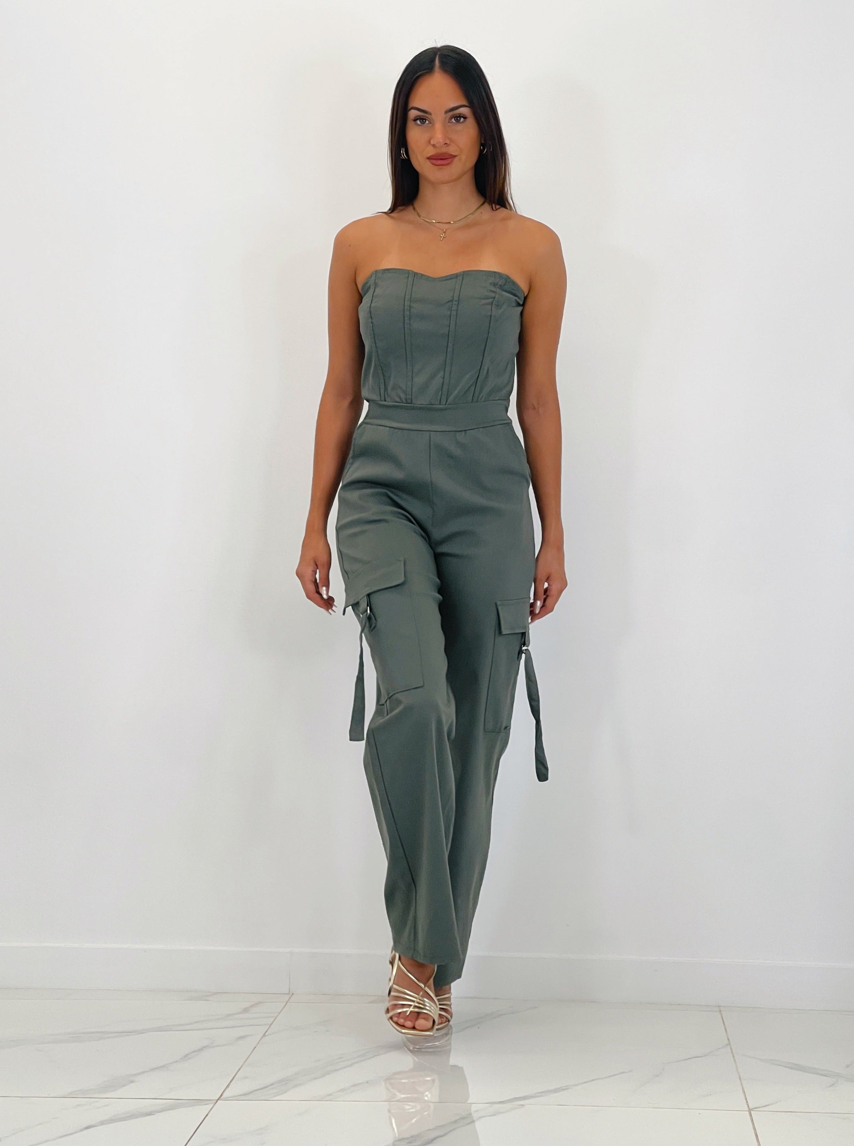 Mono corset cargo Janis