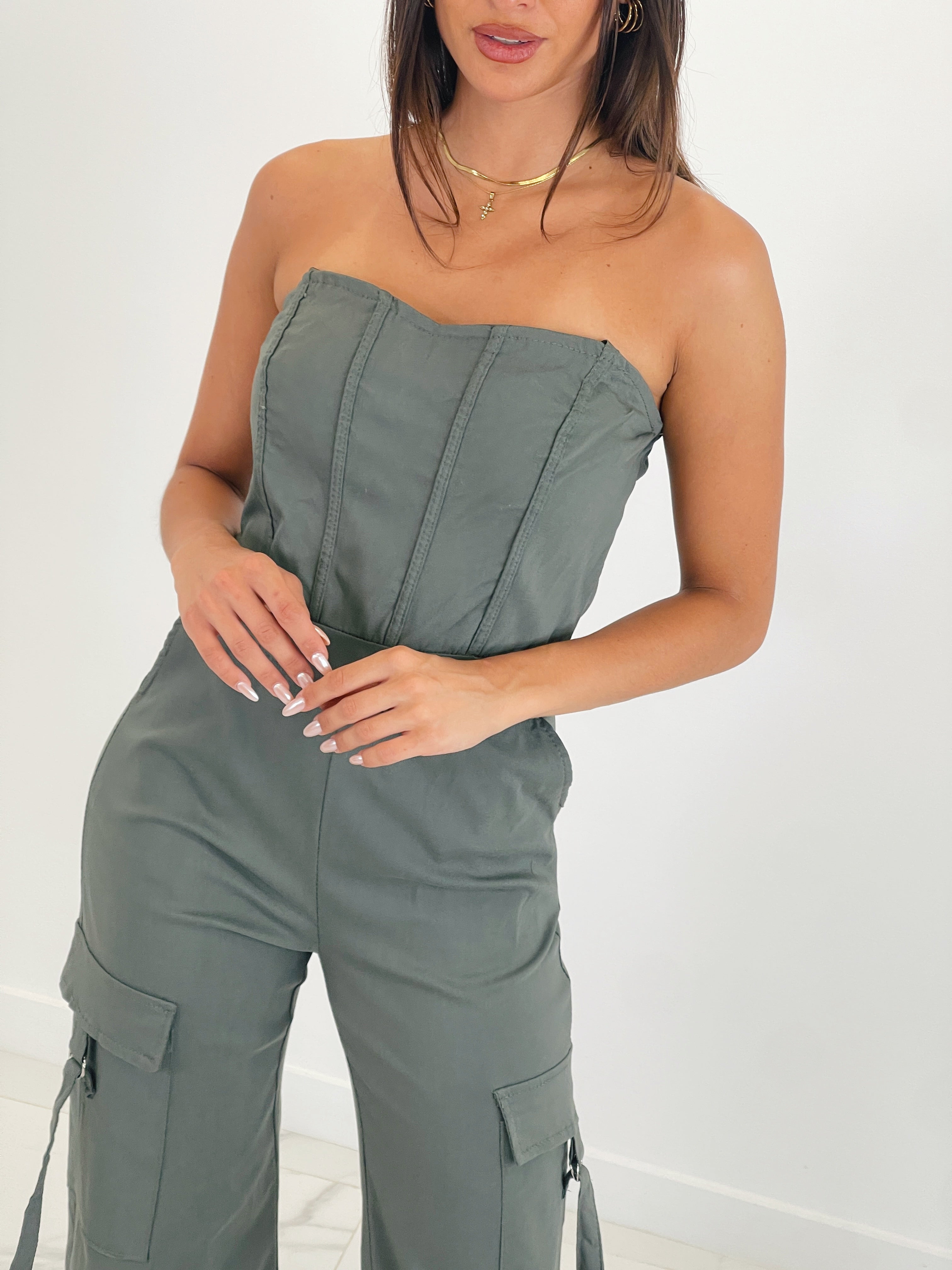 Mono corset cargo Janis
