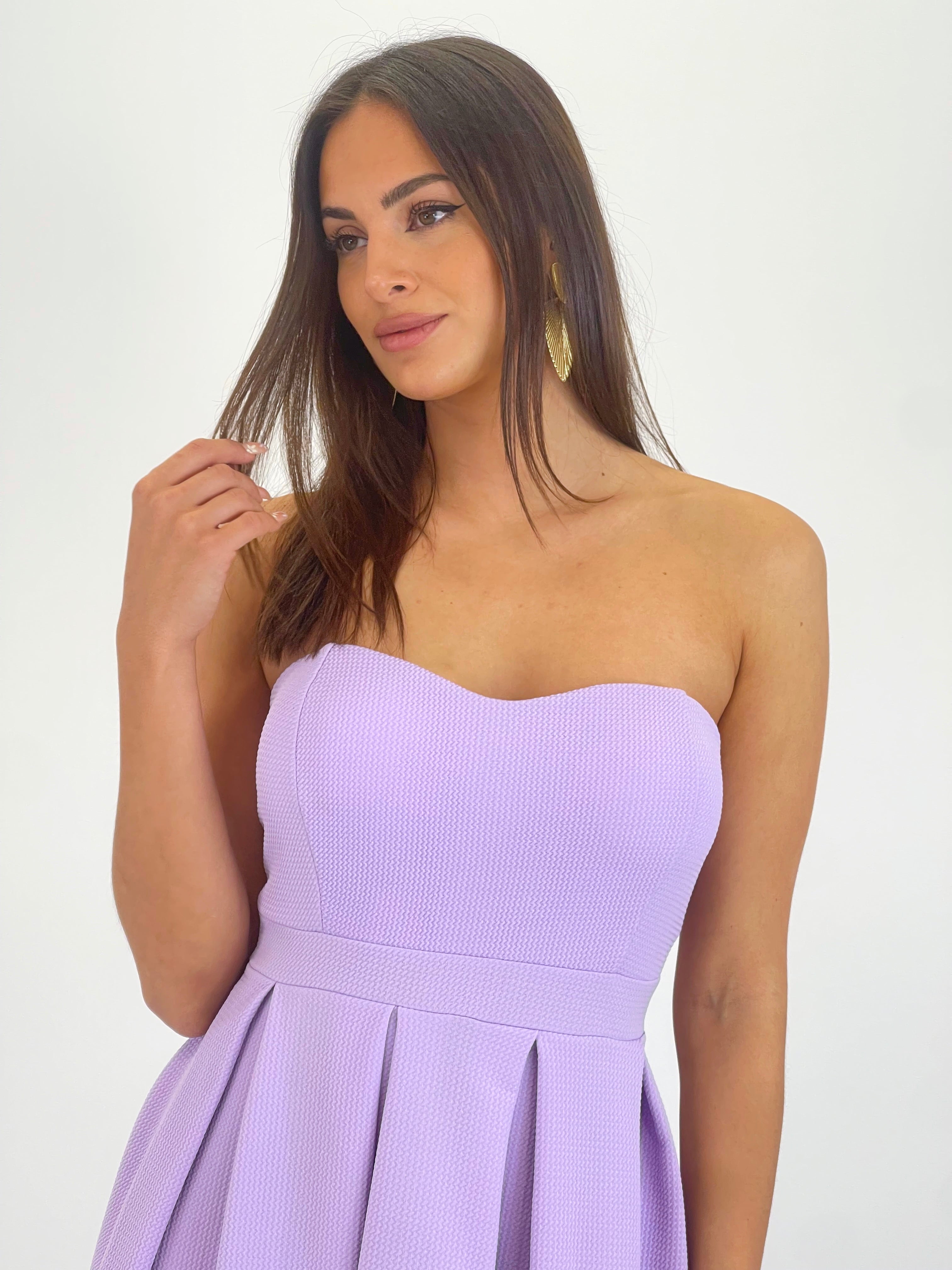 Vestido corsé pinzas Demi